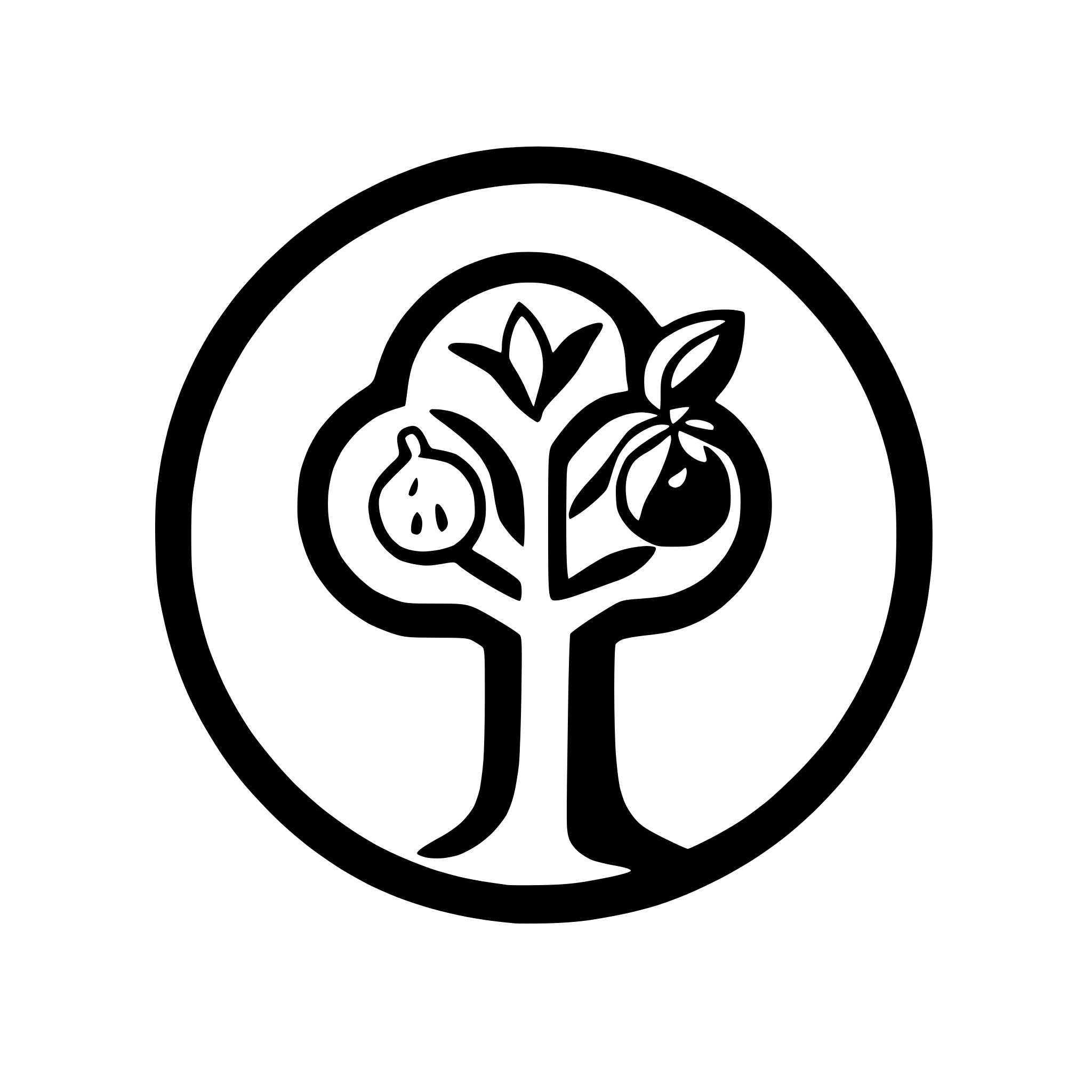 AI-generated SVG of a tree with fruit