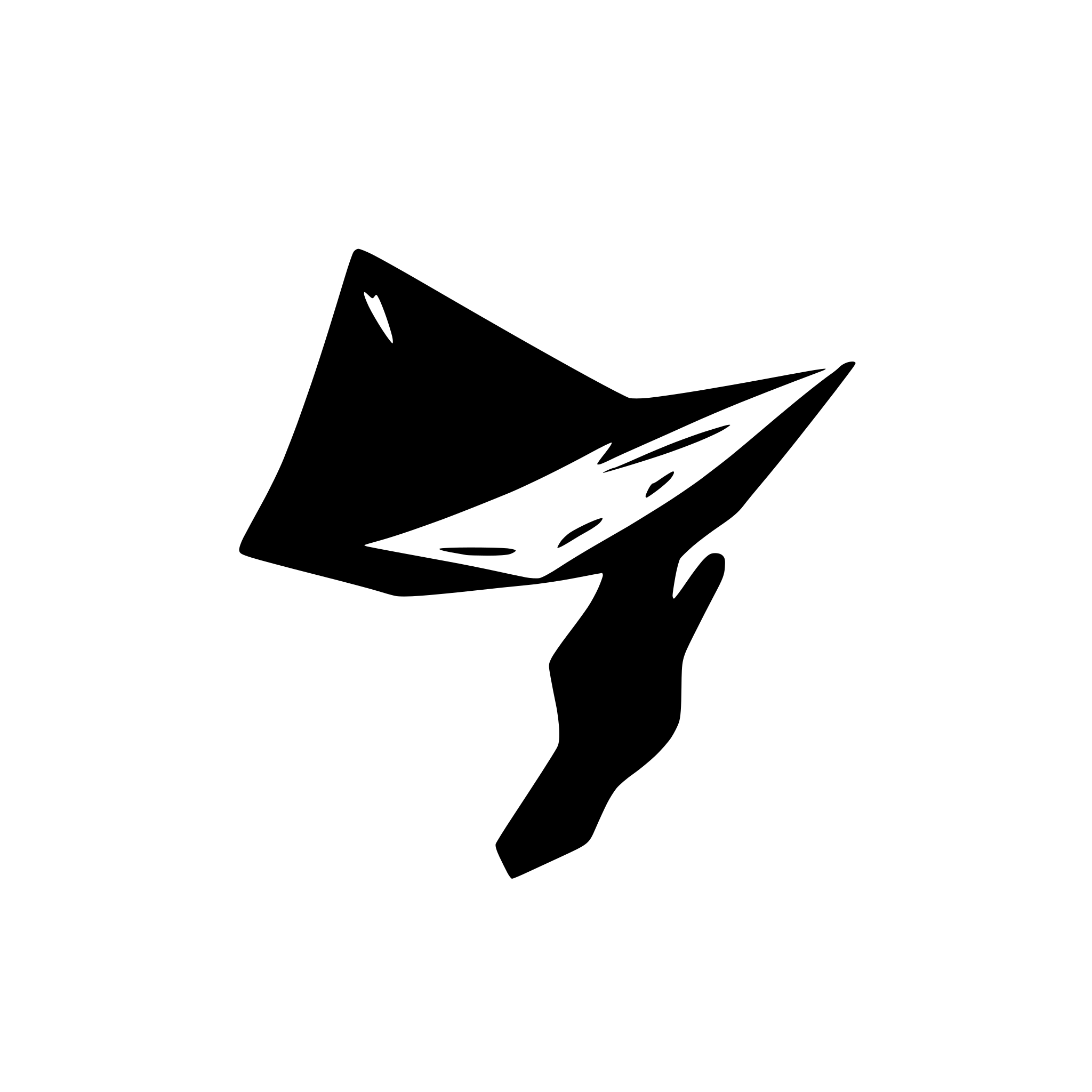 AI-generated SVG of a paper plane