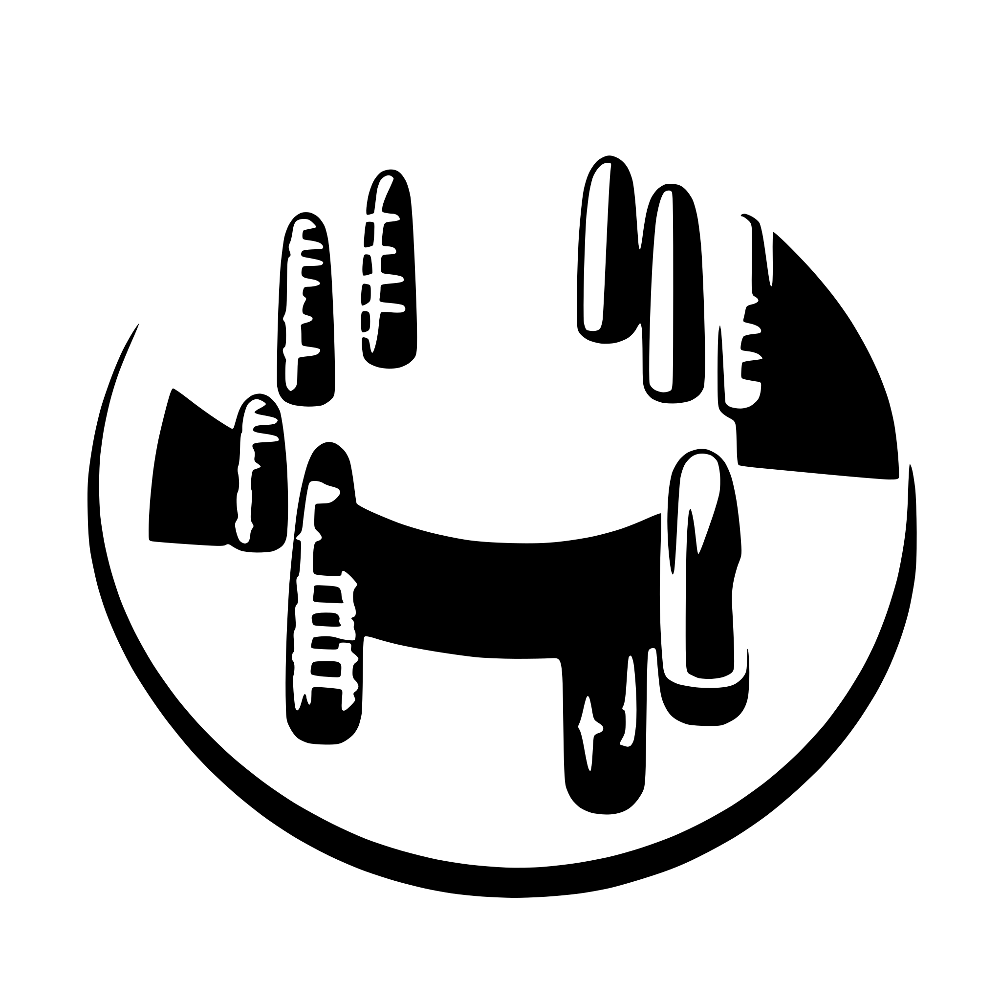 AI-generated SVG of a Nailfie disk display