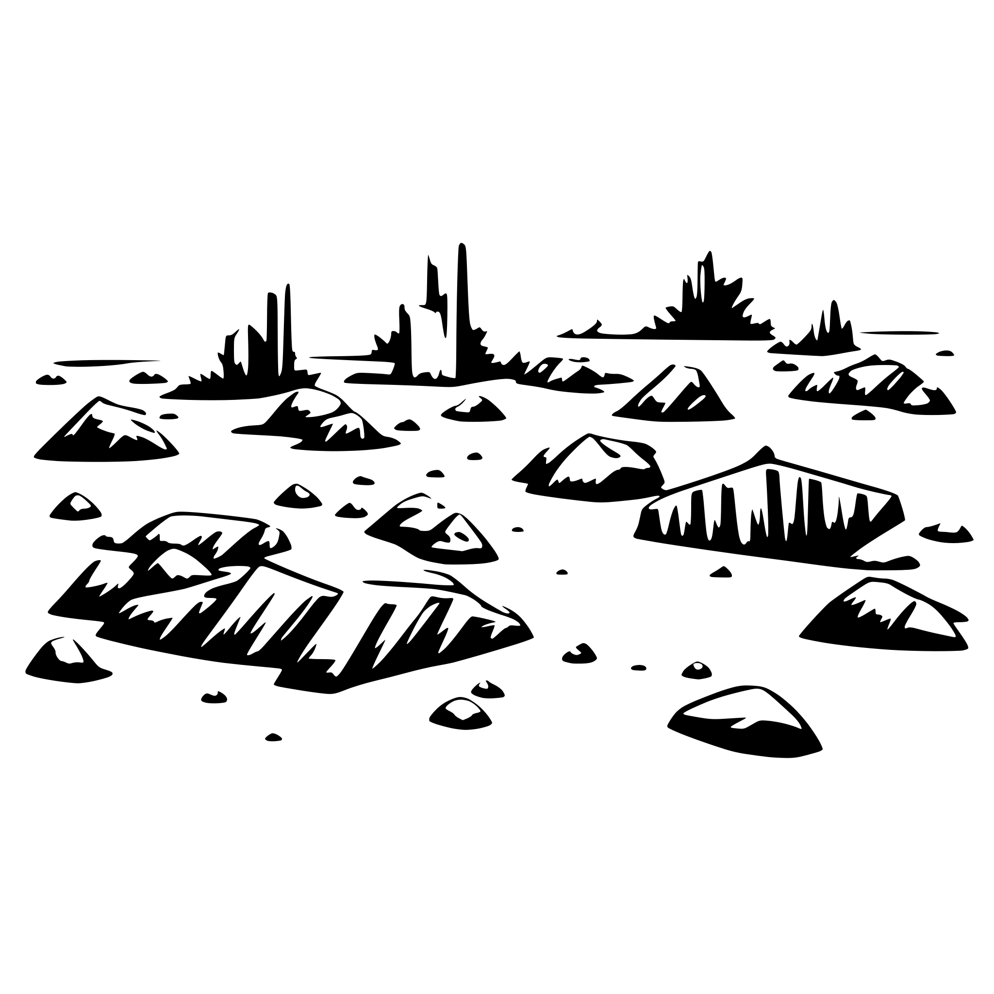 AI-generated SVG of 'a Area with Debris'