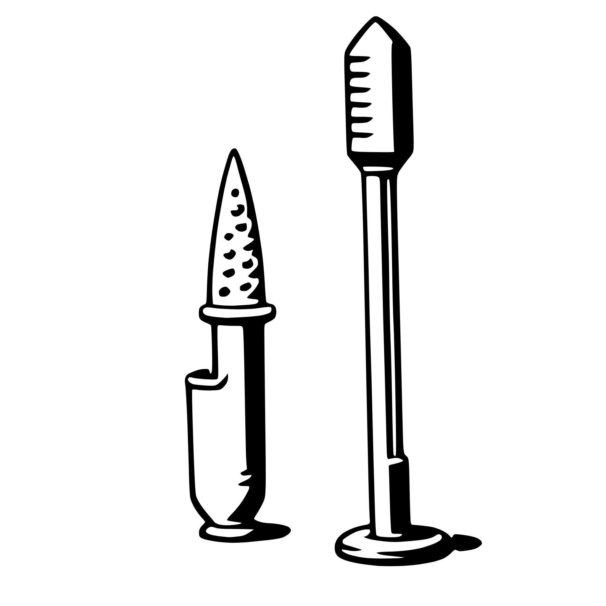 AI-generated SVG of a pipette