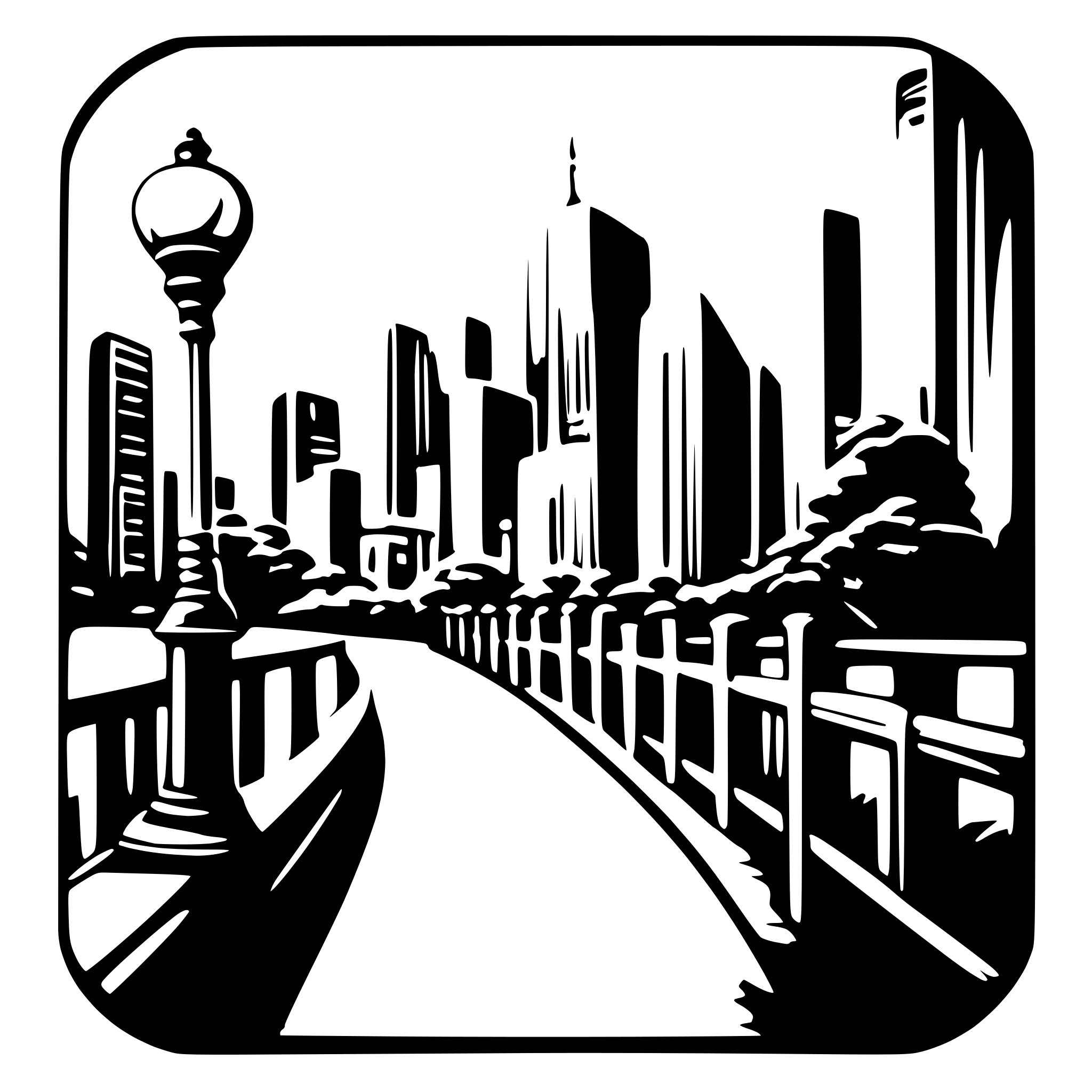 AI-generated SVG of a Welcome To Who Framed Hong