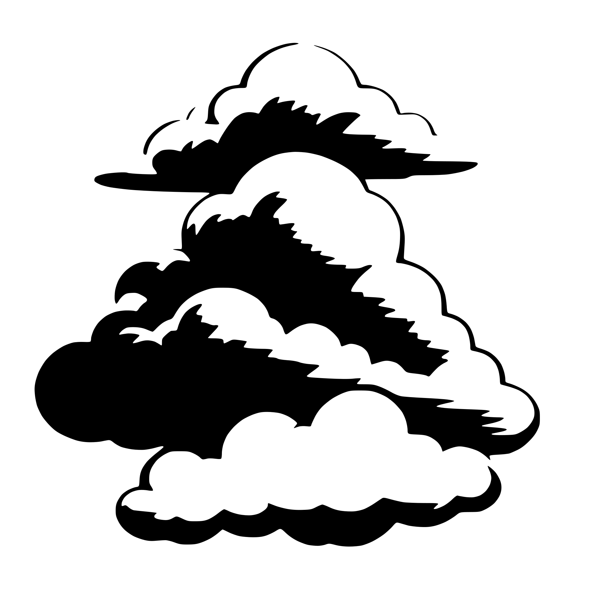AI-generated SVG of a CLOUDS