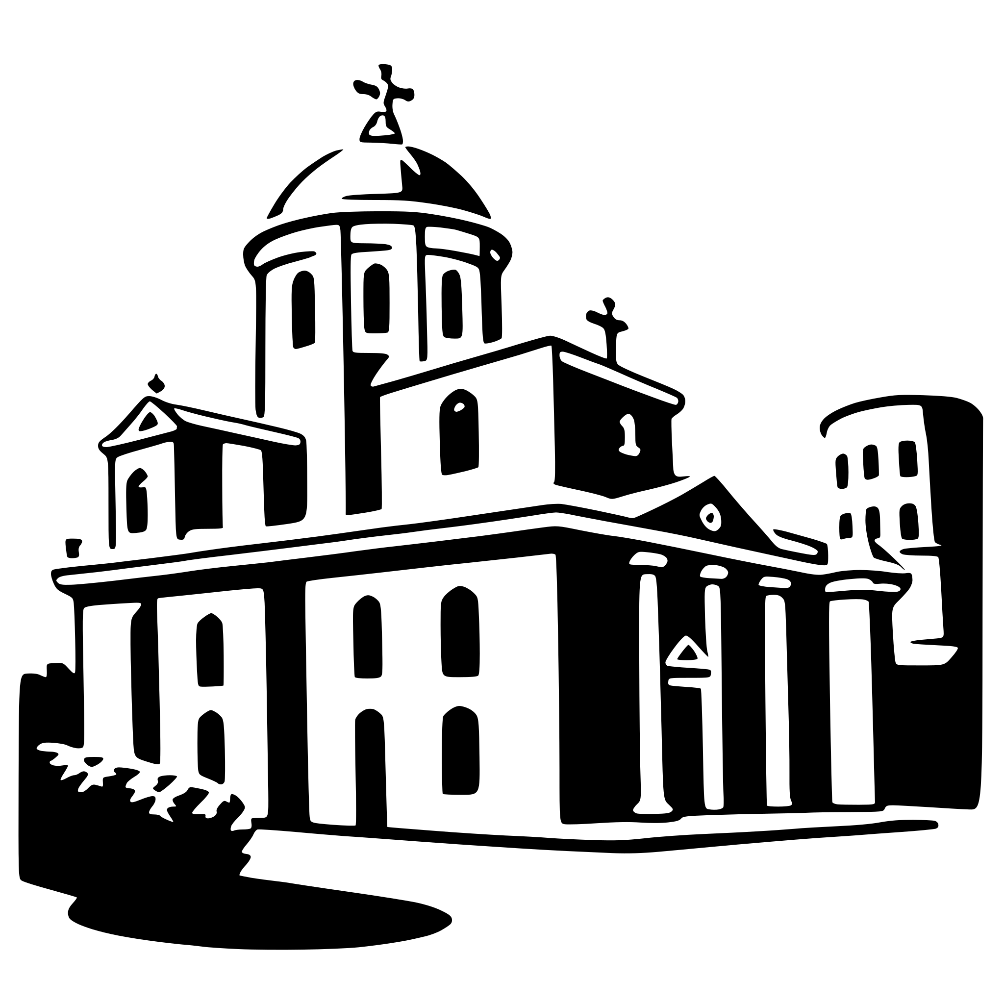 AI-generated SVG of 'vatican museums'