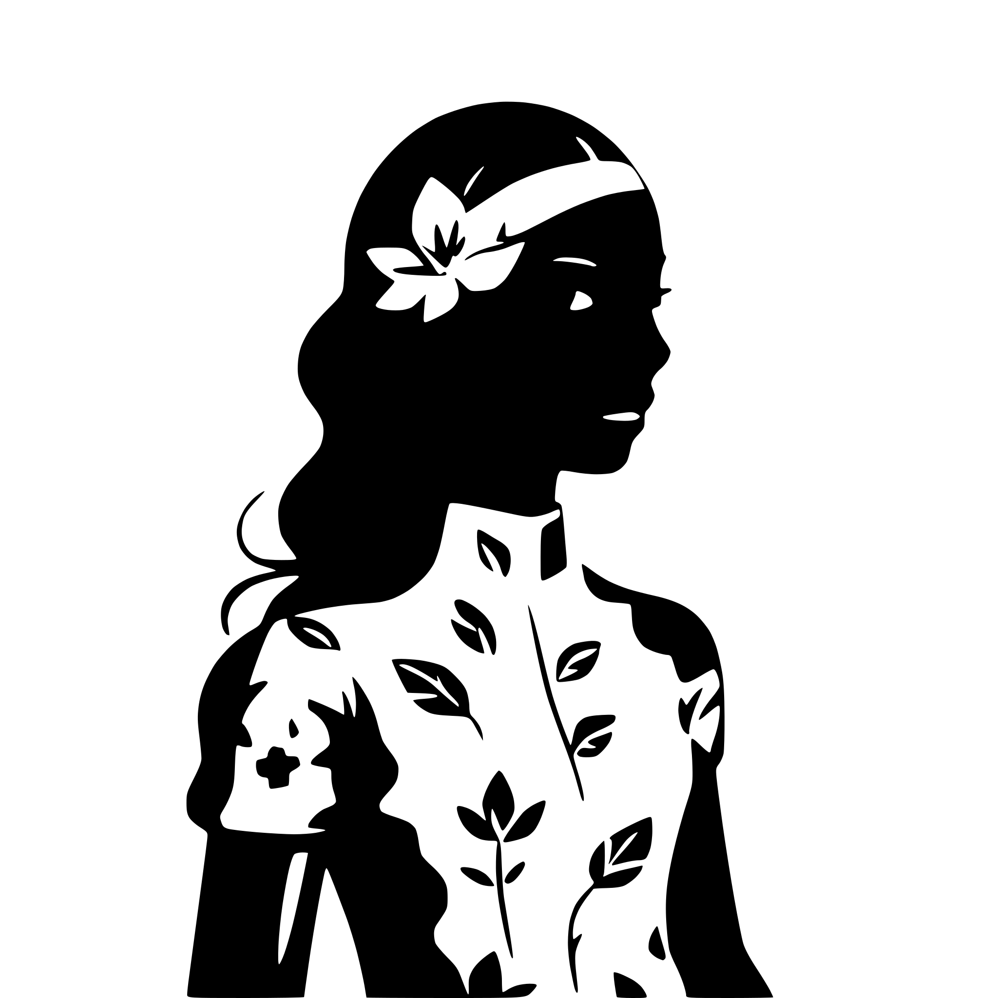 AI-generated SVG of a miss quince