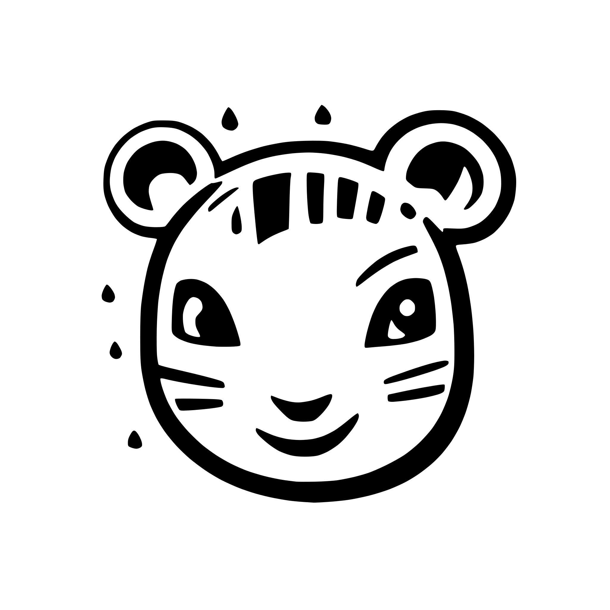 AI-generated SVG of a mix with rat face and ai Sparkles
