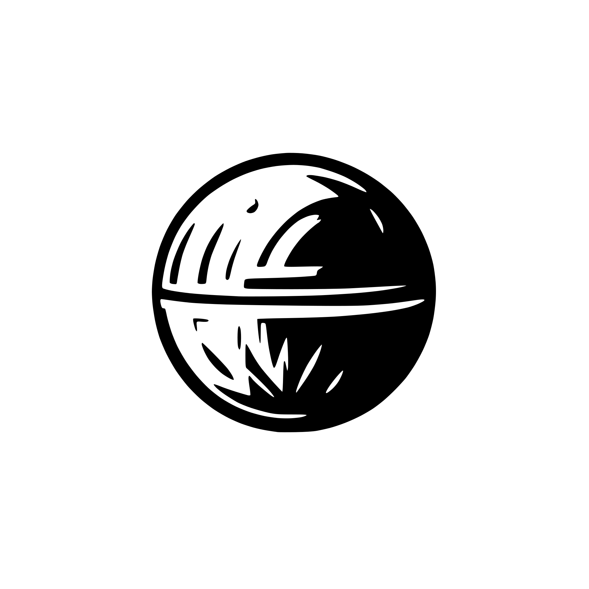 AI-generated SVG of 'myst sphere'