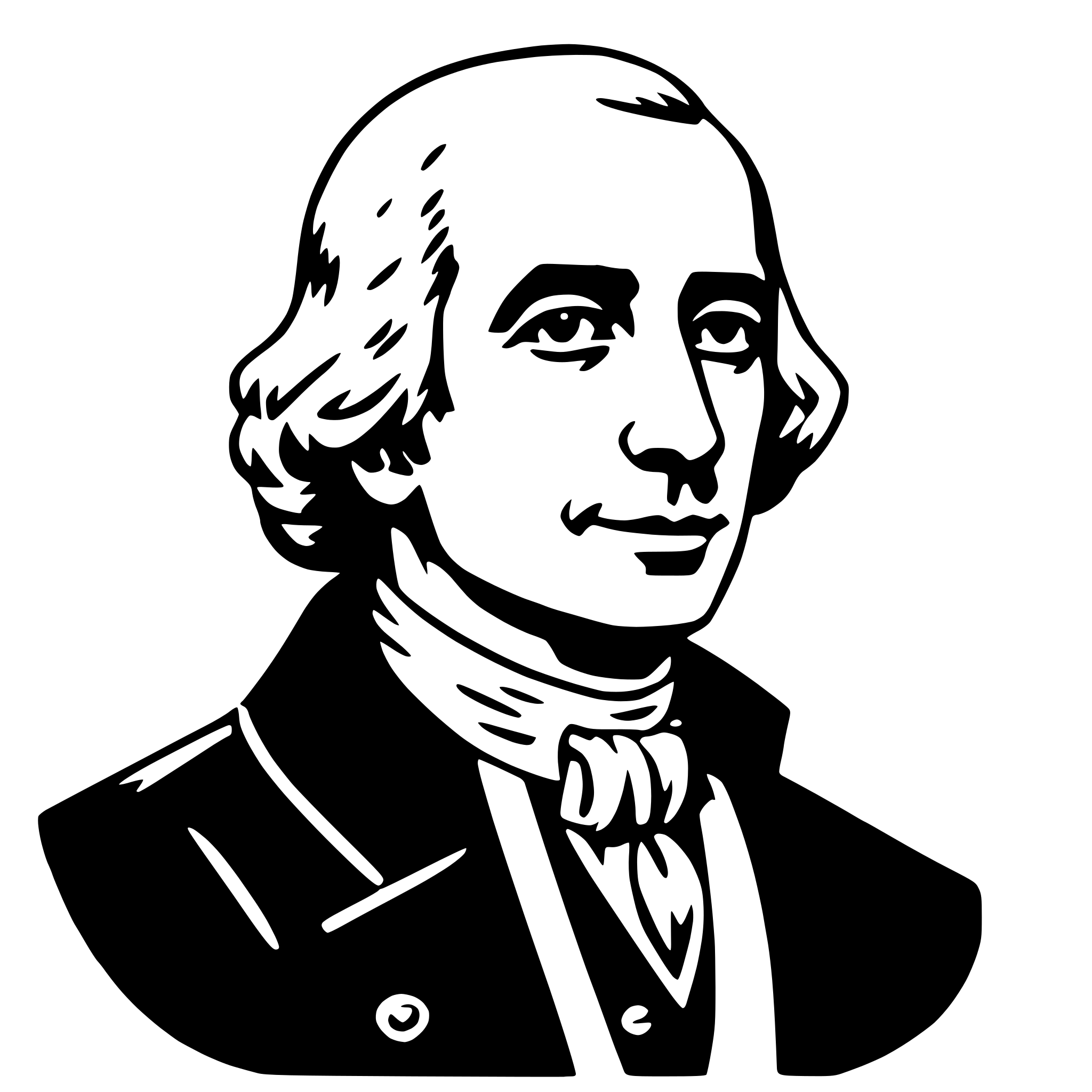 AI-generated SVG of a adam smith
