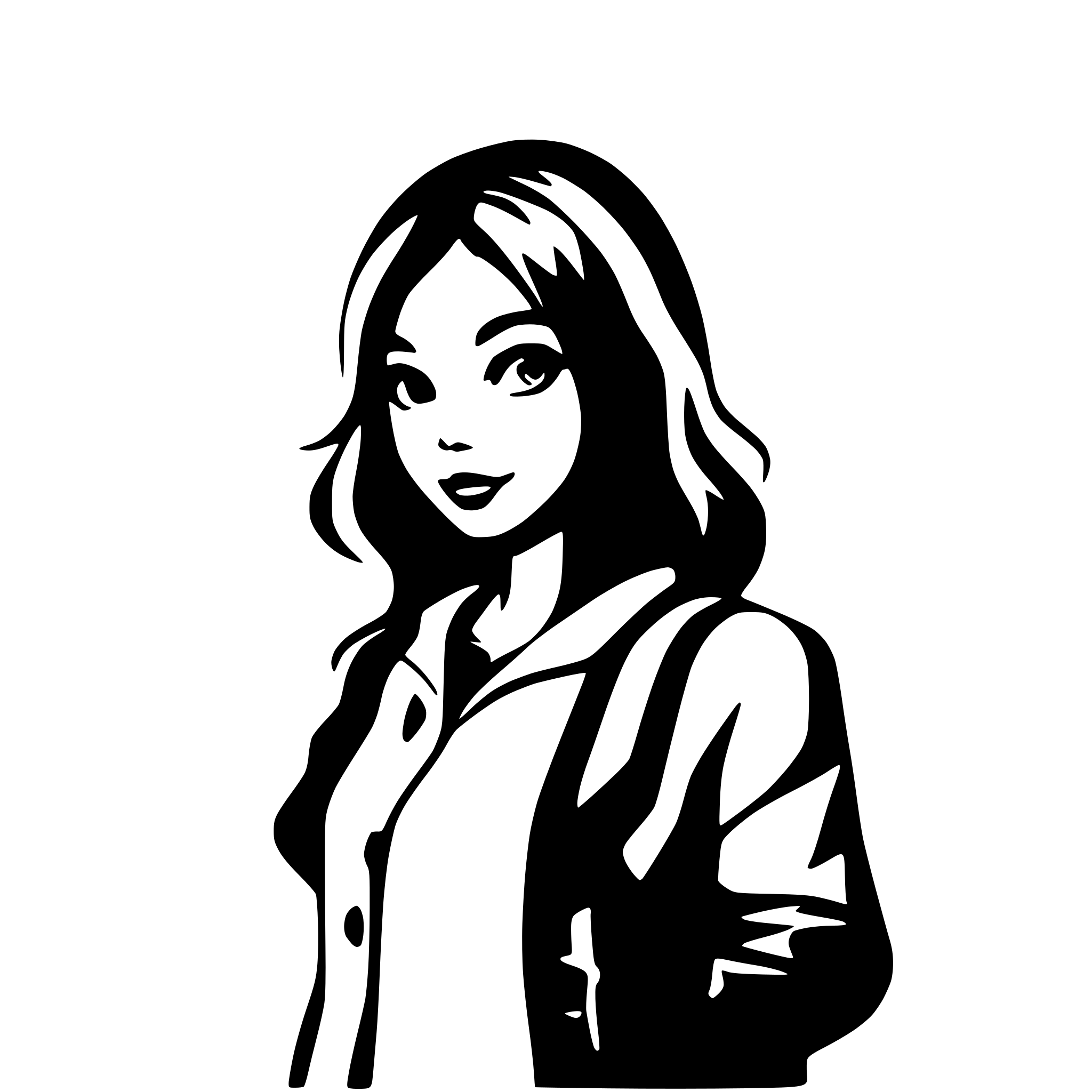 AI-generated SVG of a student suprised