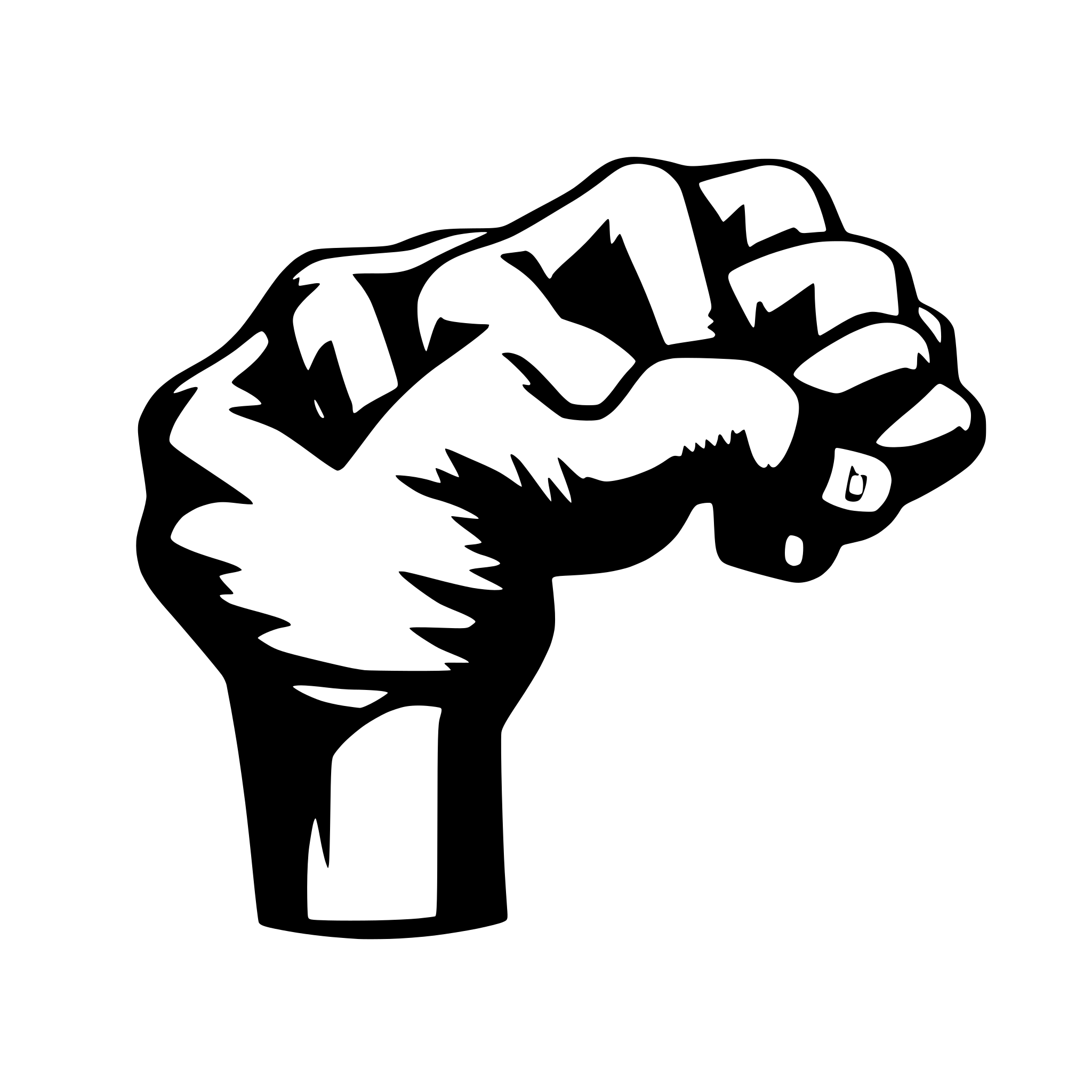 AI-generated SVG of a bicep