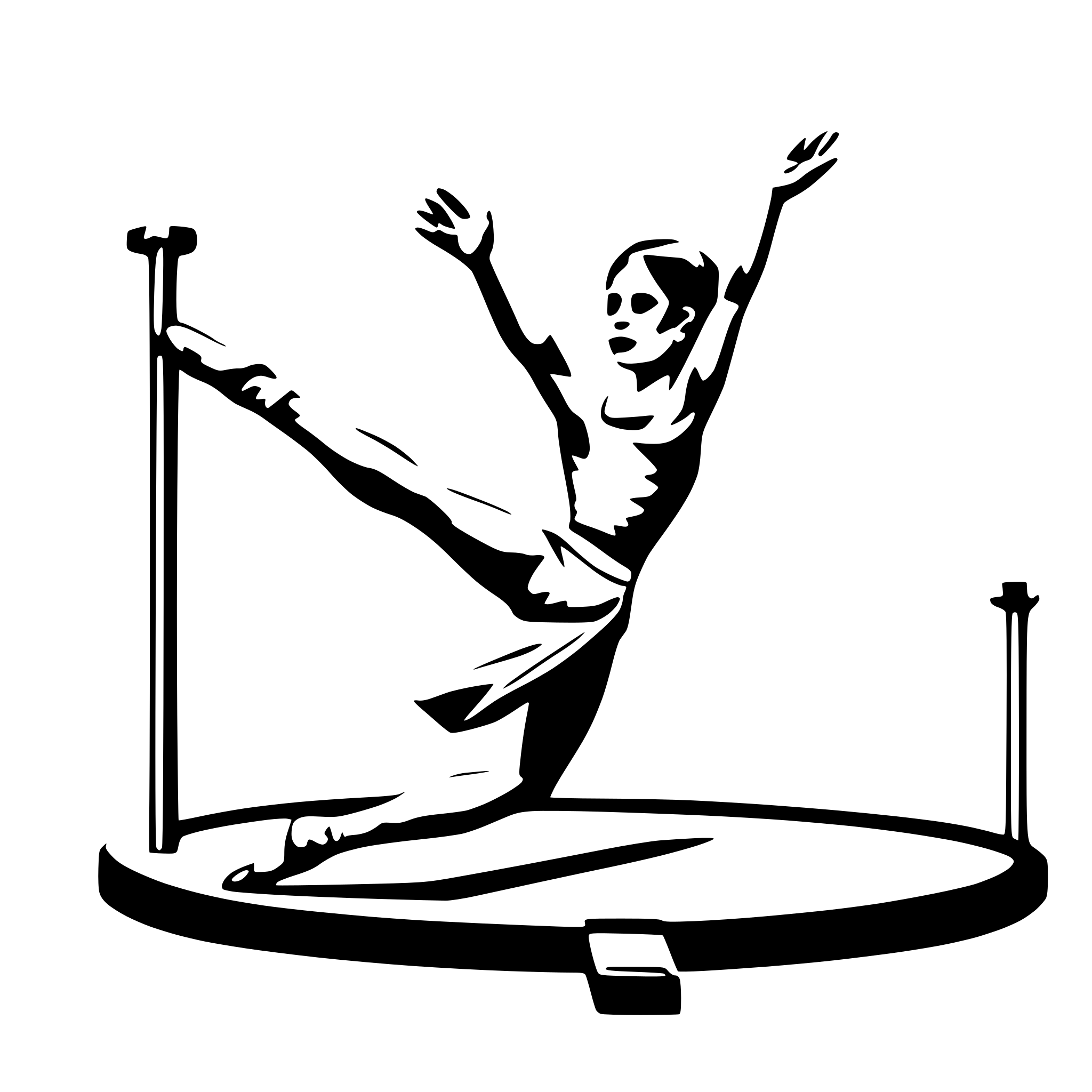 AI-generated SVG of 'Artistic gymnastics'
