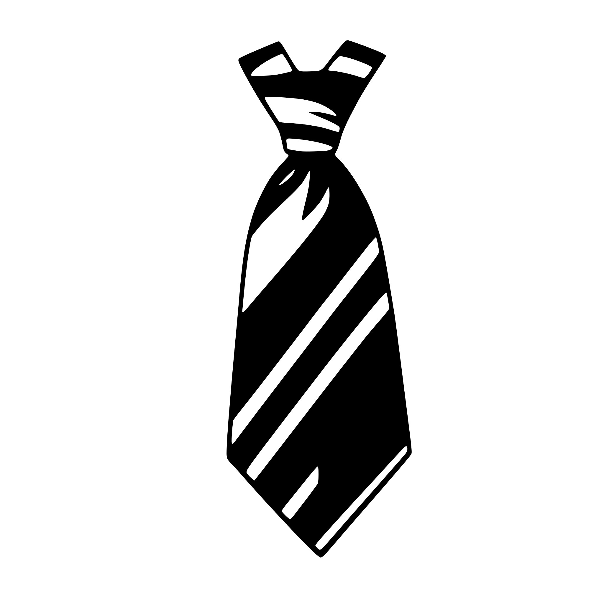 AI-generated SVG of 'tie'