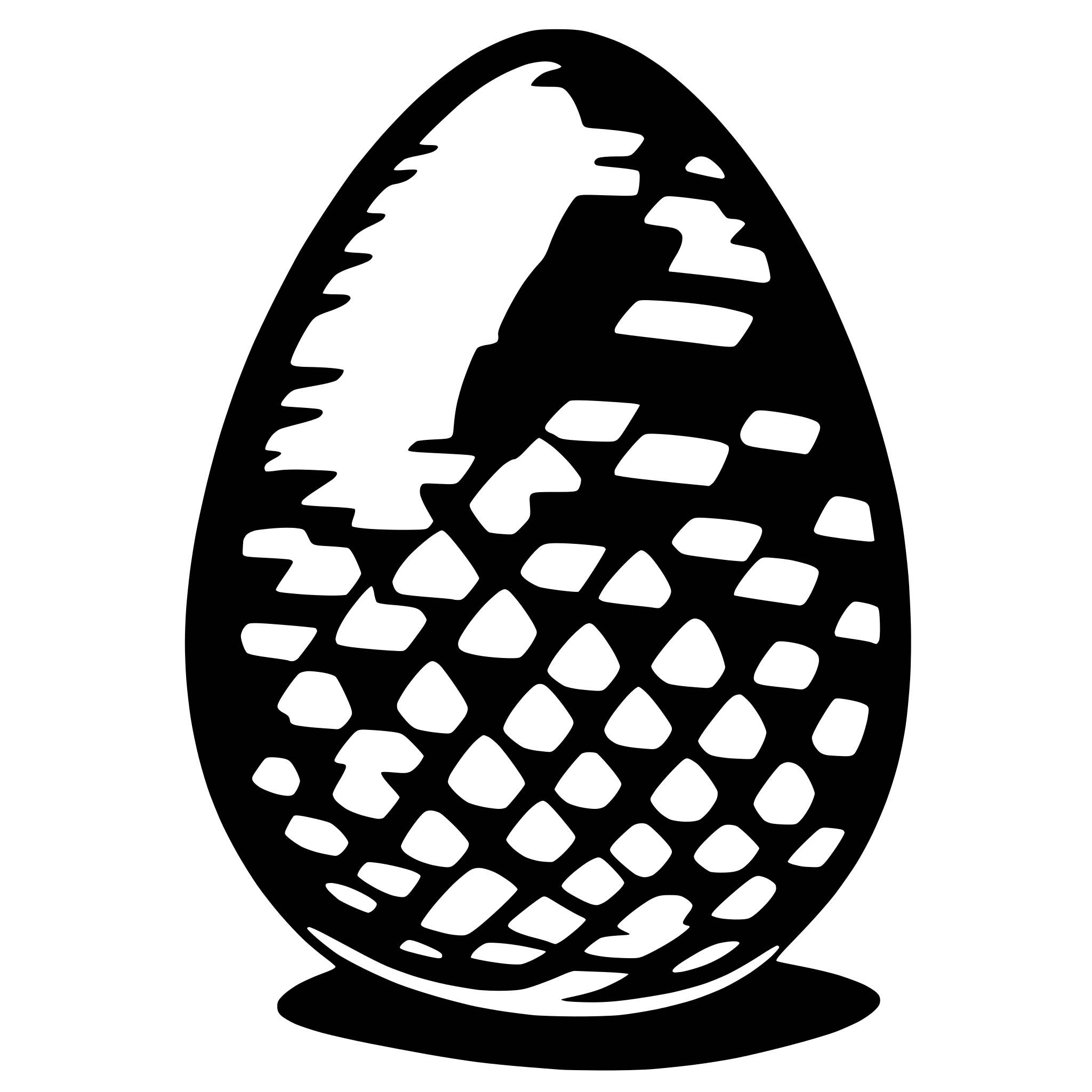 AI-generated SVG of 'Easter egg'
