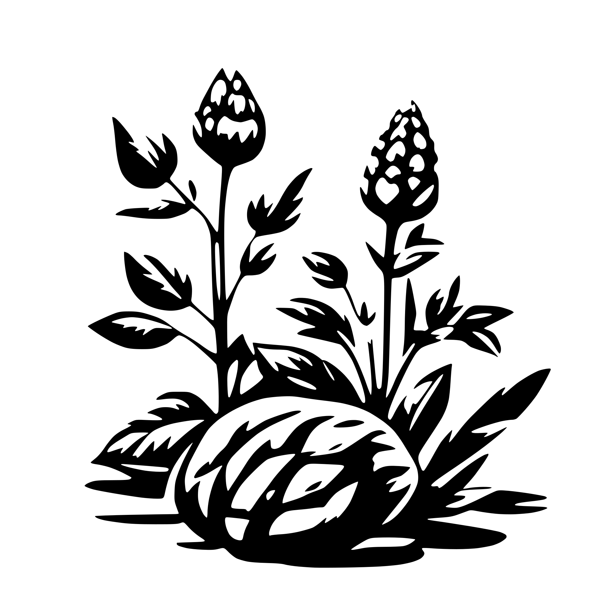 AI-generated SVG of a искусственный интеллект во всех сферах