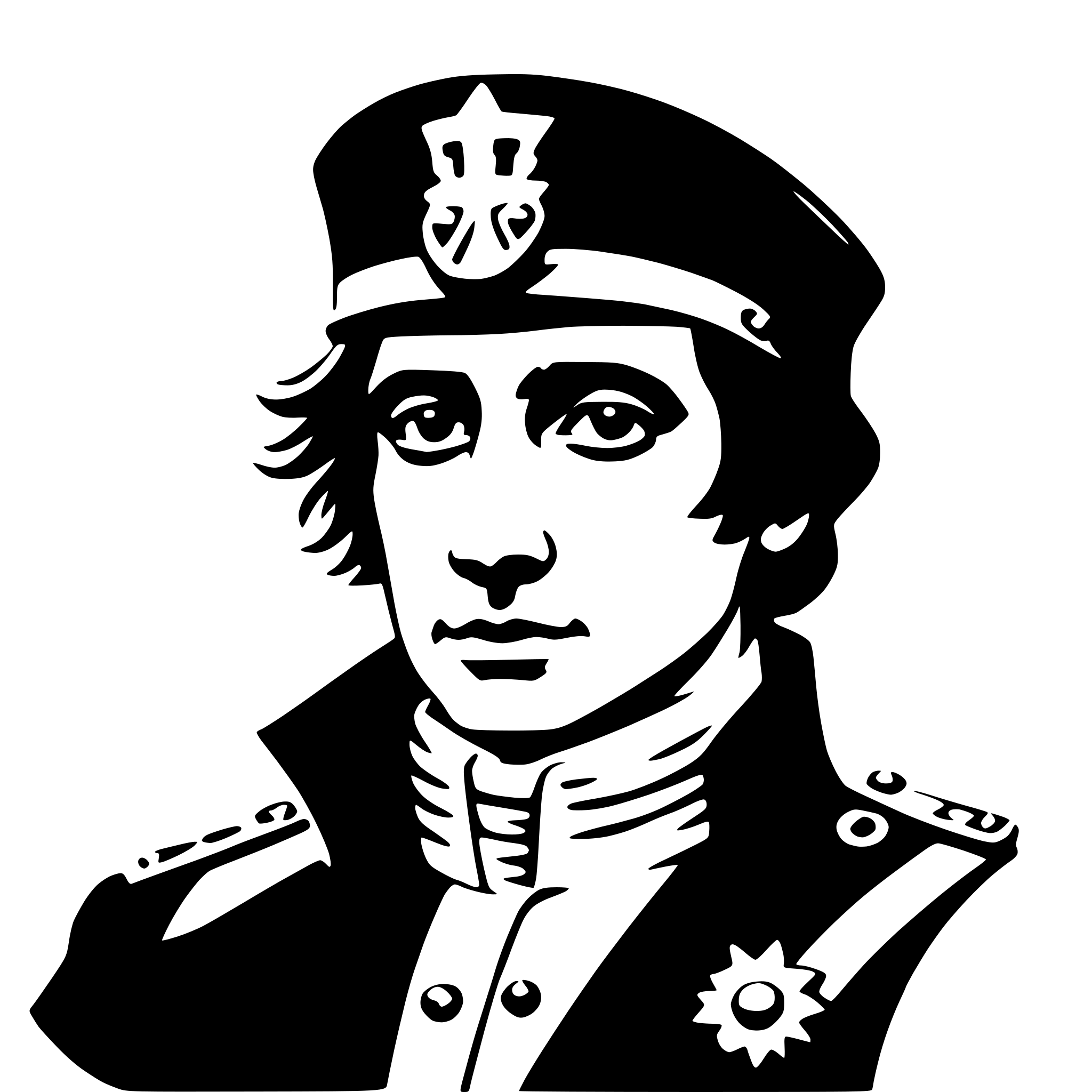 AI-generated SVG of a napoleon bonaparte