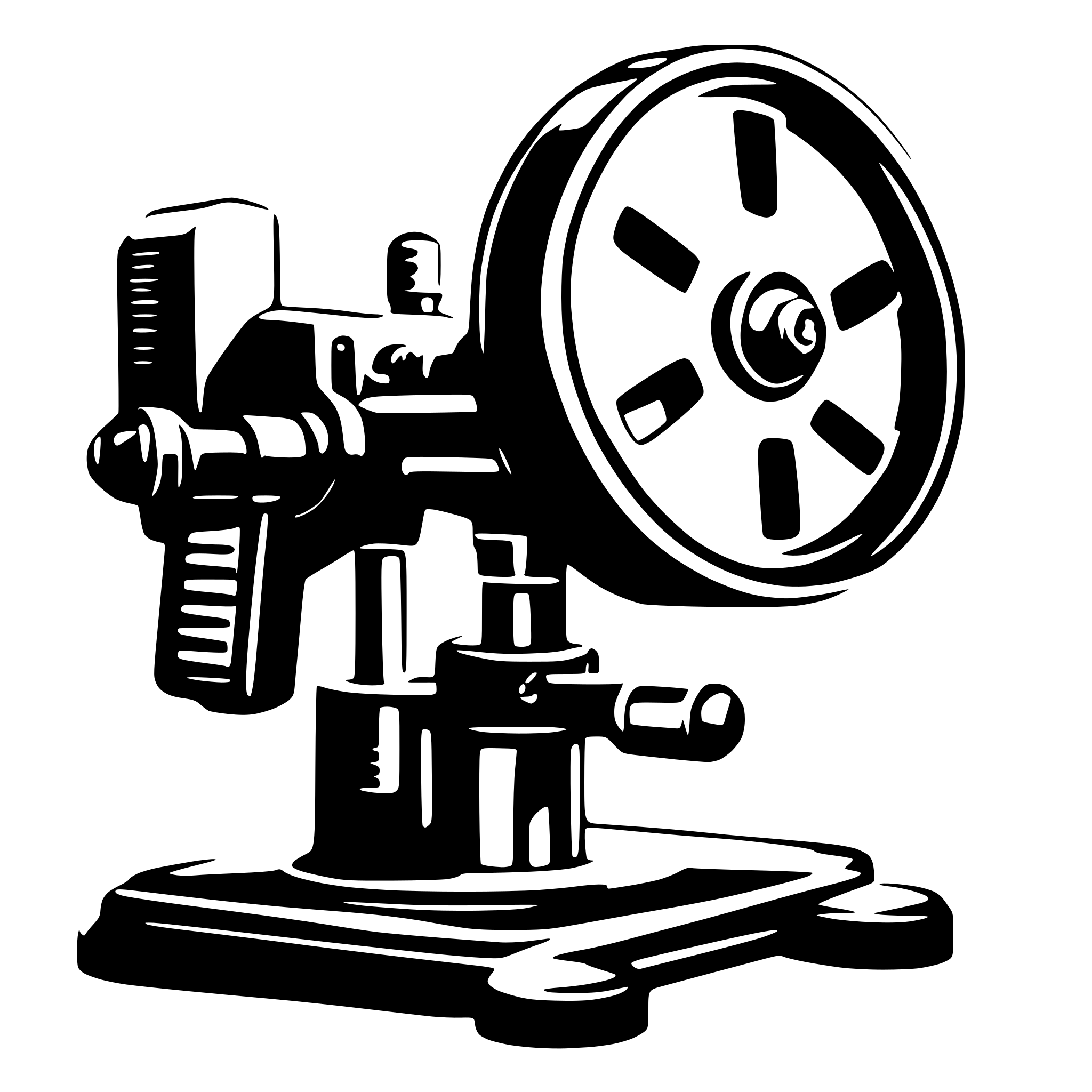 AI-generated SVG of a news reels maker