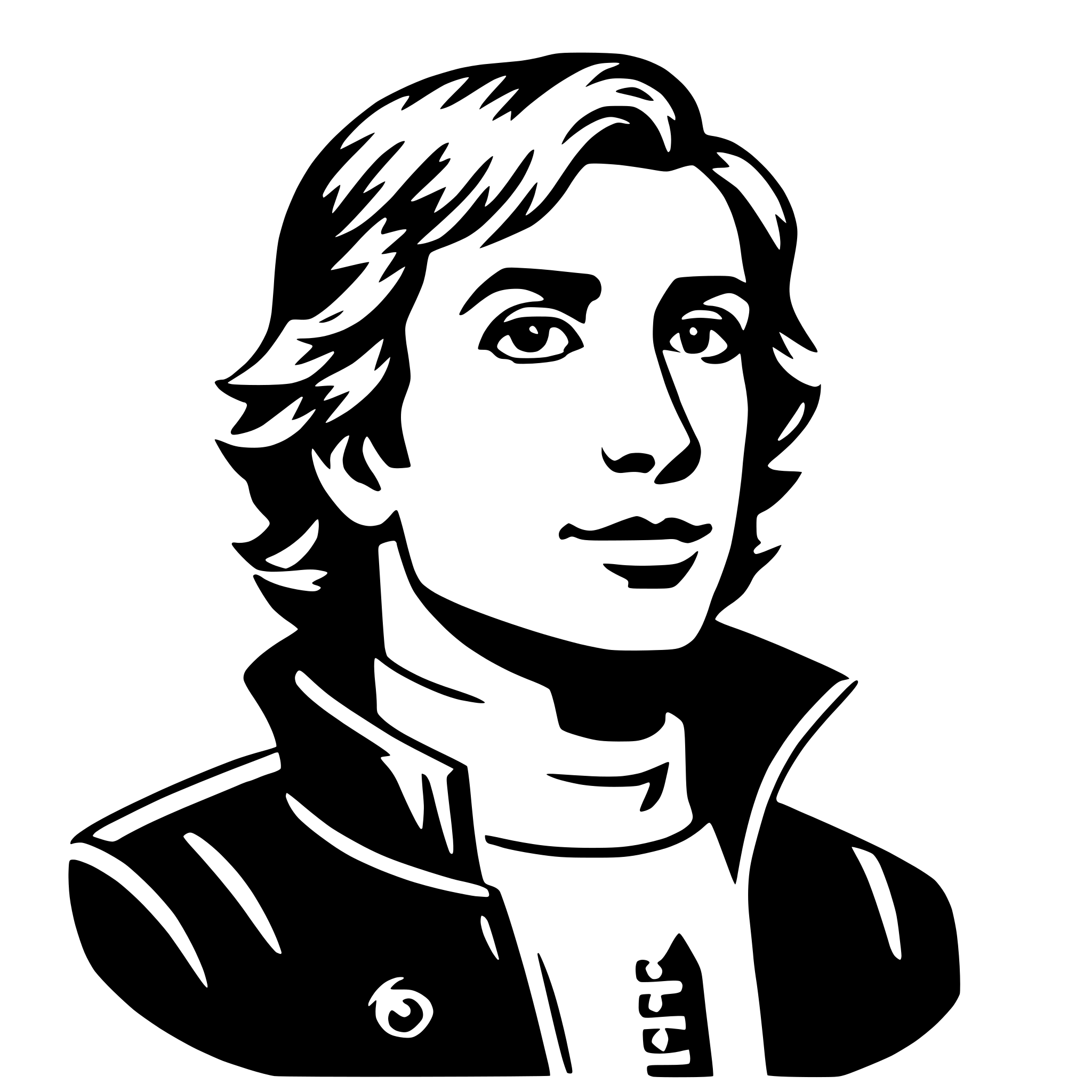 AI-generated SVG of 'actor'