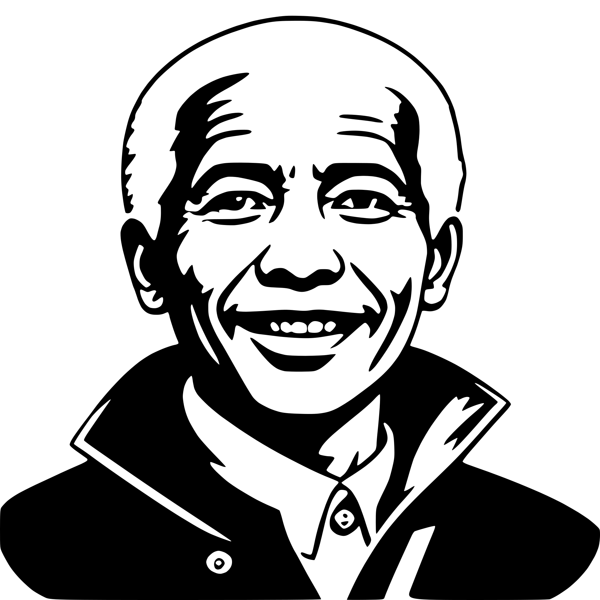 AI-generated SVG of 'nelson mandela'