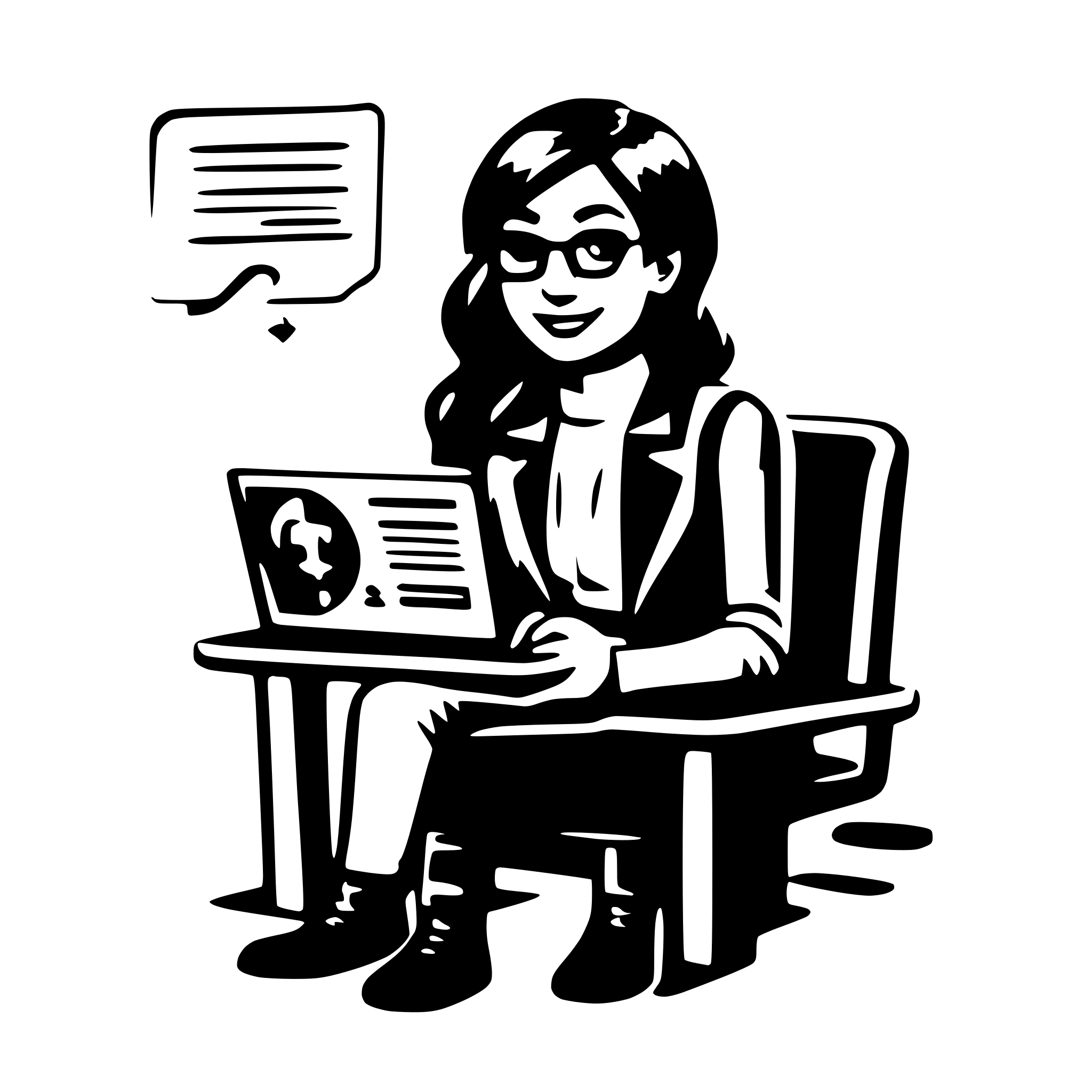 AI-generated SVG of a I need a nice svg that has simple animation illustrations for work and the following key features fo r my app Payroll Management Task Management HR Platform  Time Logging, and chat support