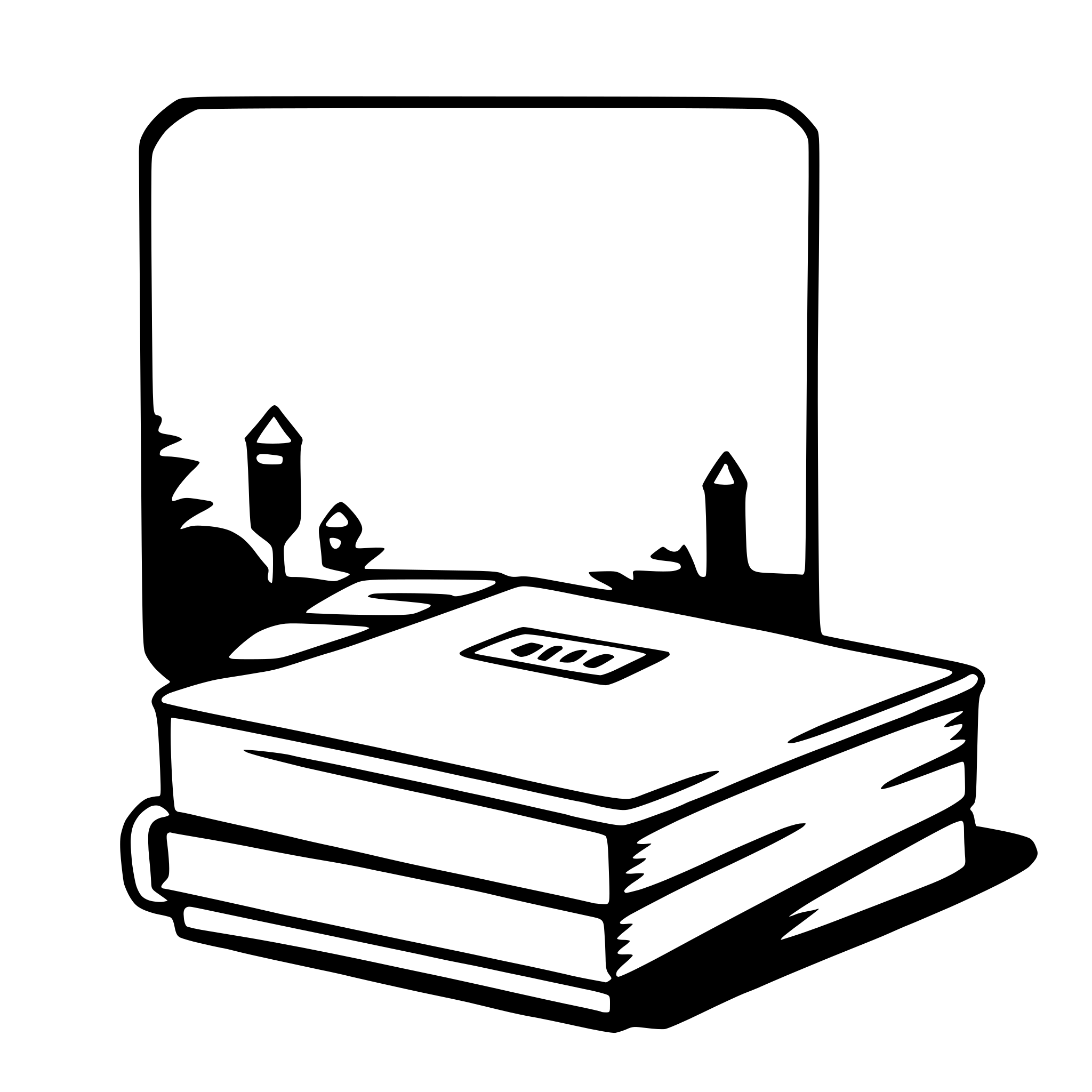 AI-generated SVG of a catalog
