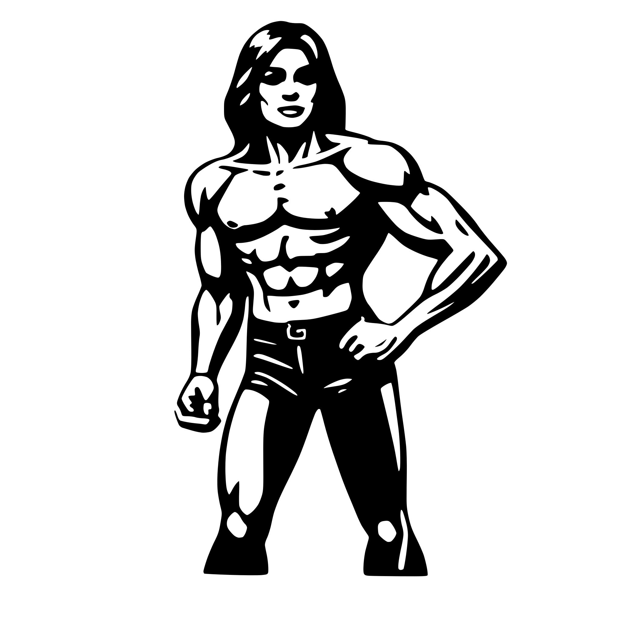 AI-generated SVG of a muscle