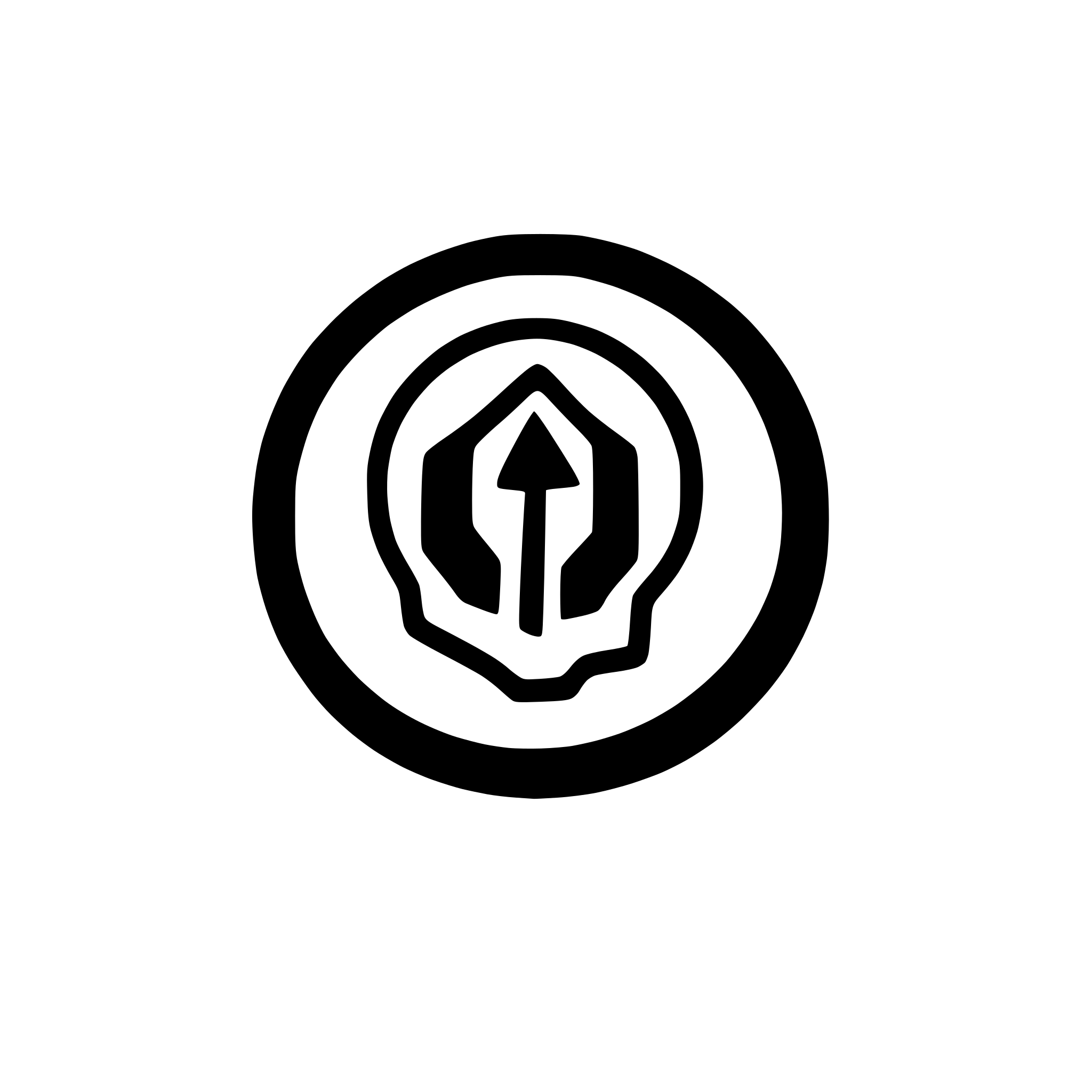 AI-generated SVG of 'Rwa AI agent token icon'