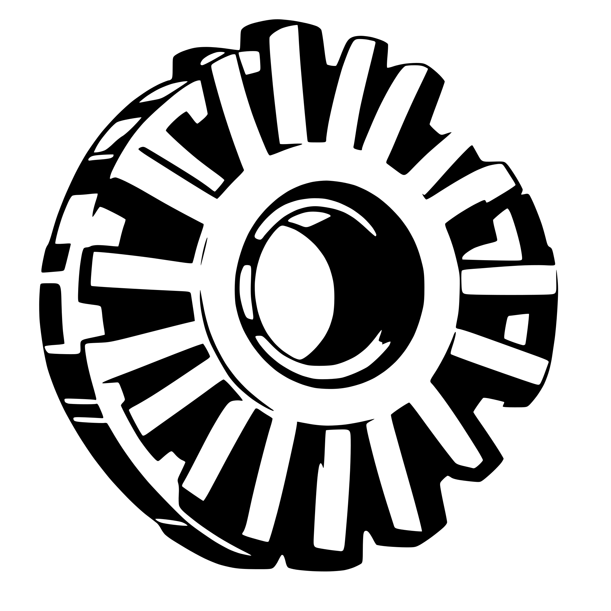 AI-generated SVG of a gear