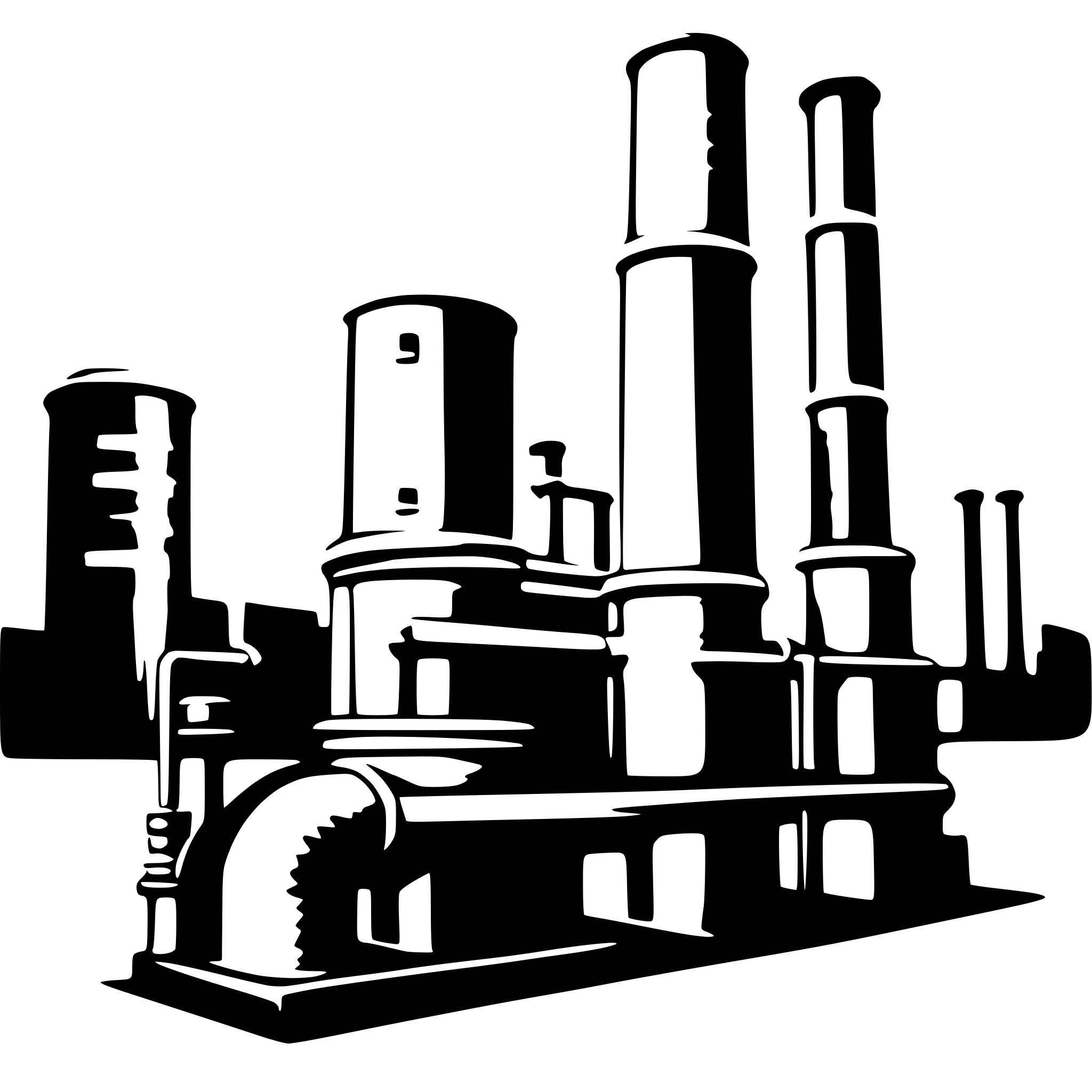 SVG Bundle for 'an ordinary factory with 2 pipes' | AI-Generated Vector ...