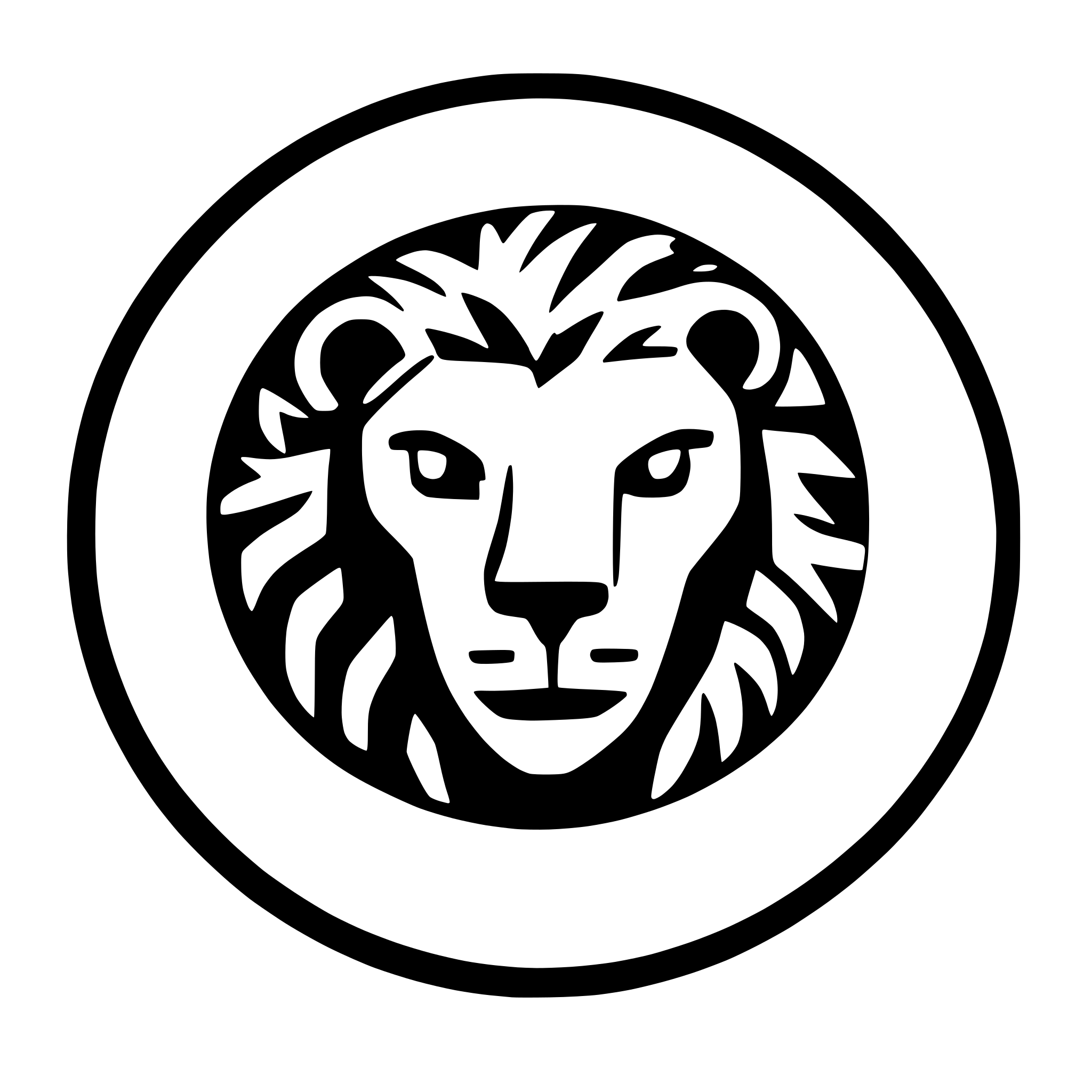 AI-generated SVG of 'make image of a lion'