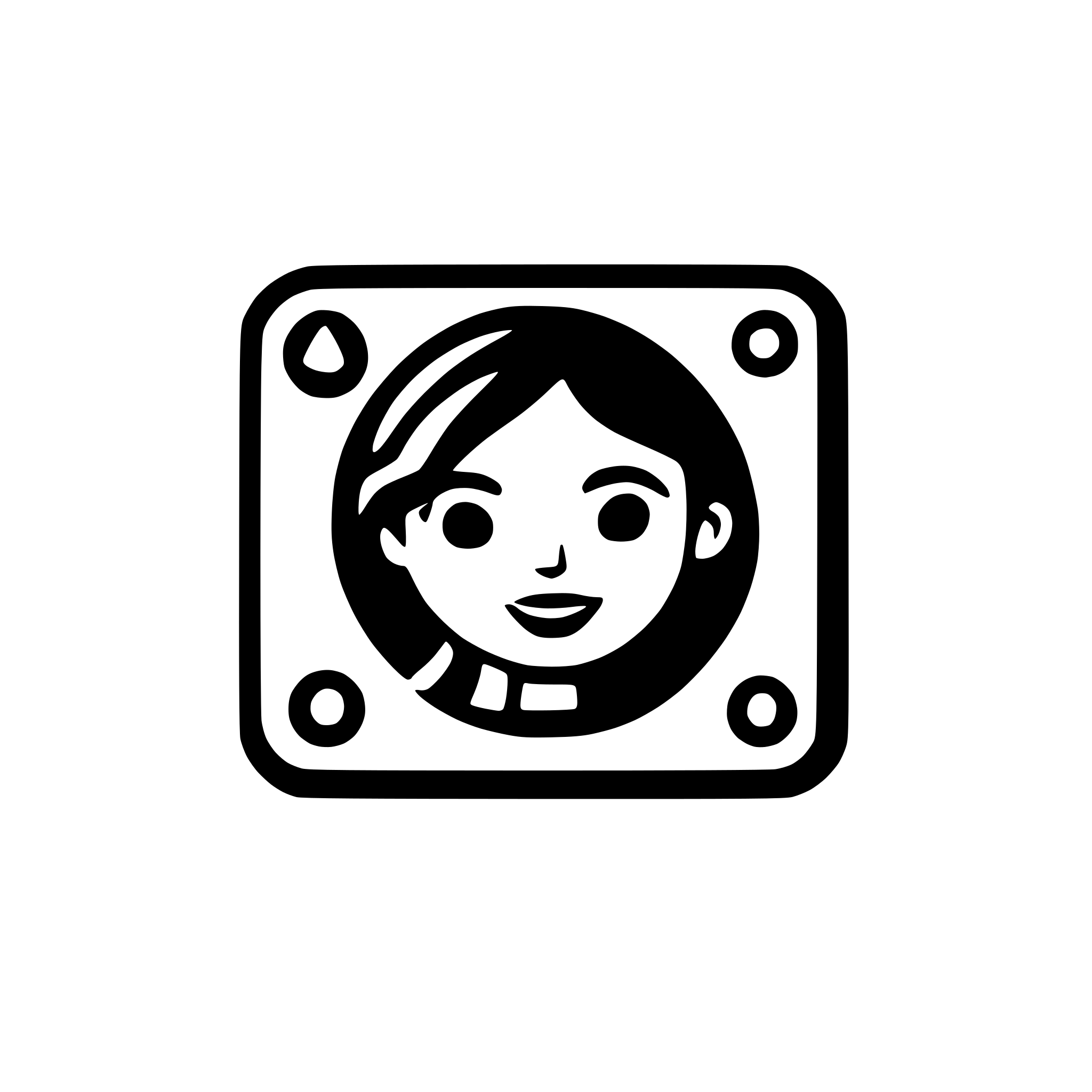 AI-generated SVG of a content creator icon