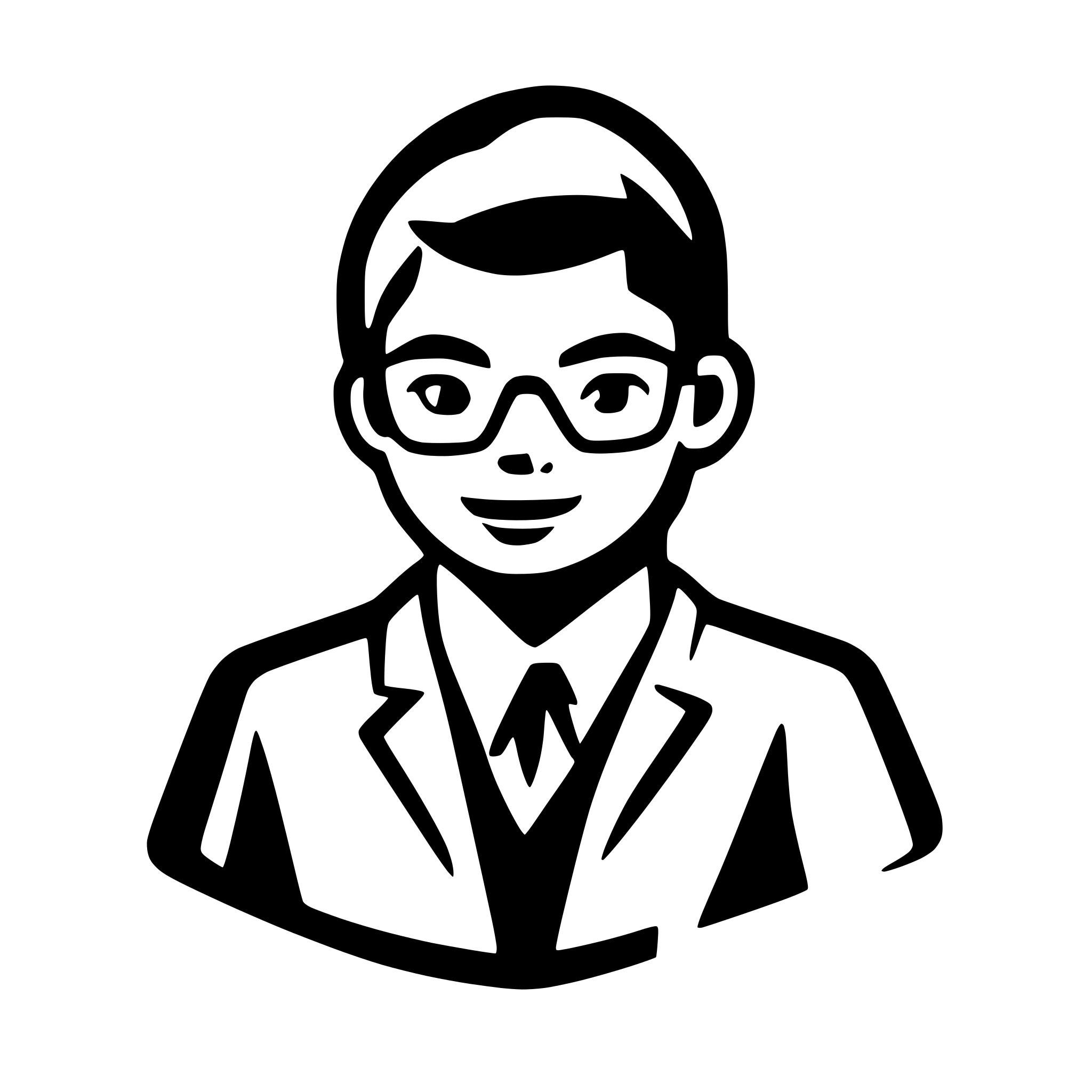 AI-generated SVG of 'agile guru icon'