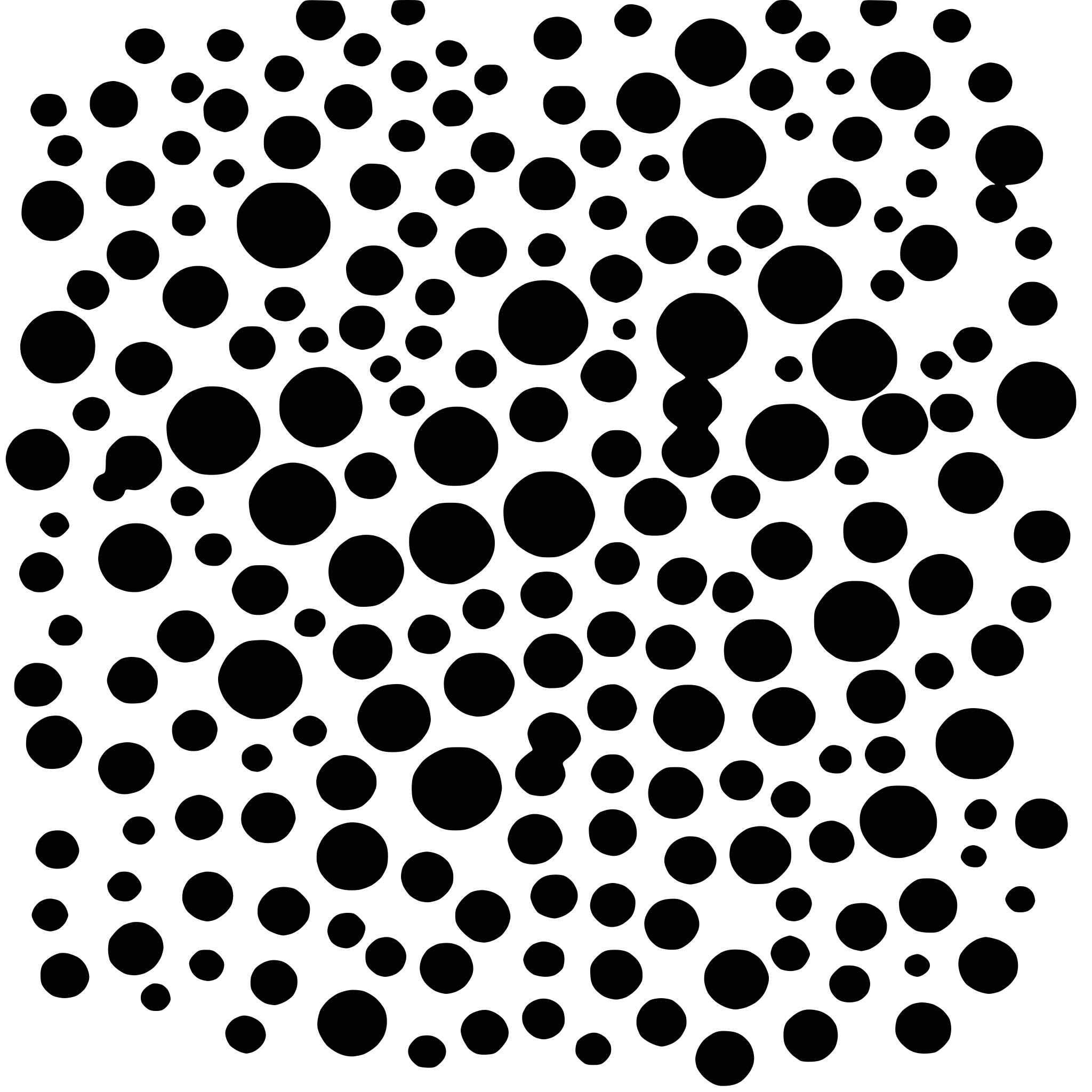 AI-generated SVG of 'confetti dots'