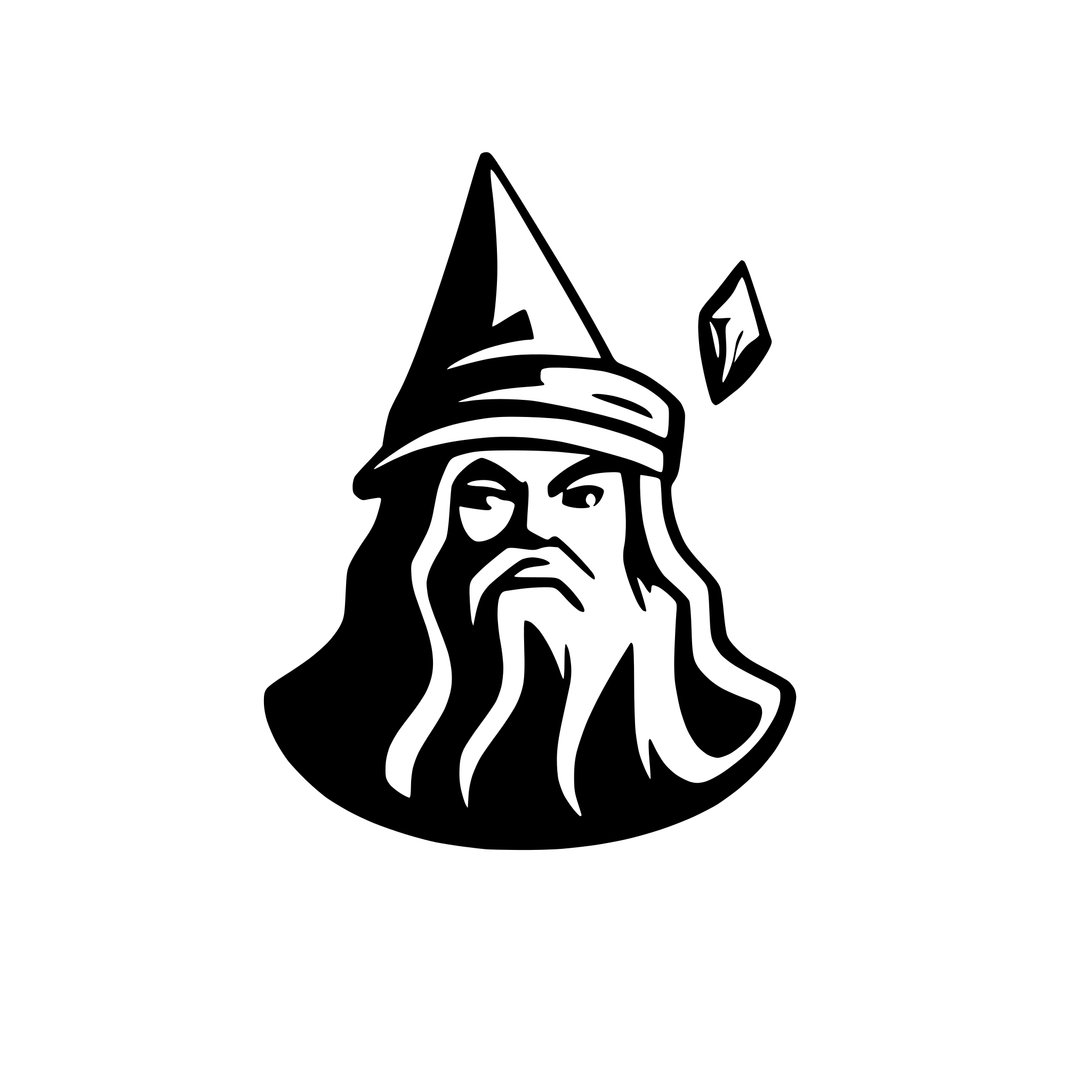 AI-generated SVG of 'Wizard'