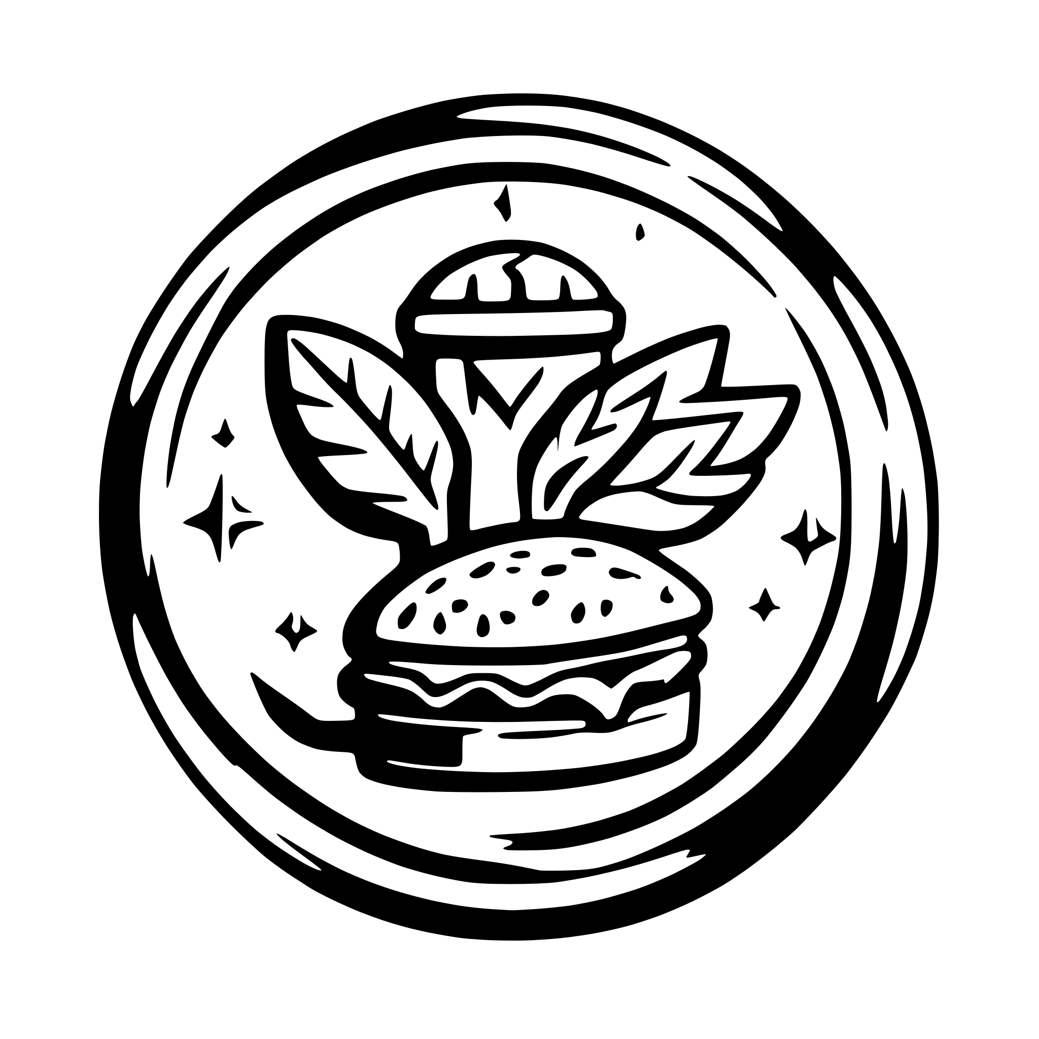 AI-generated SVG of a burgers and wings