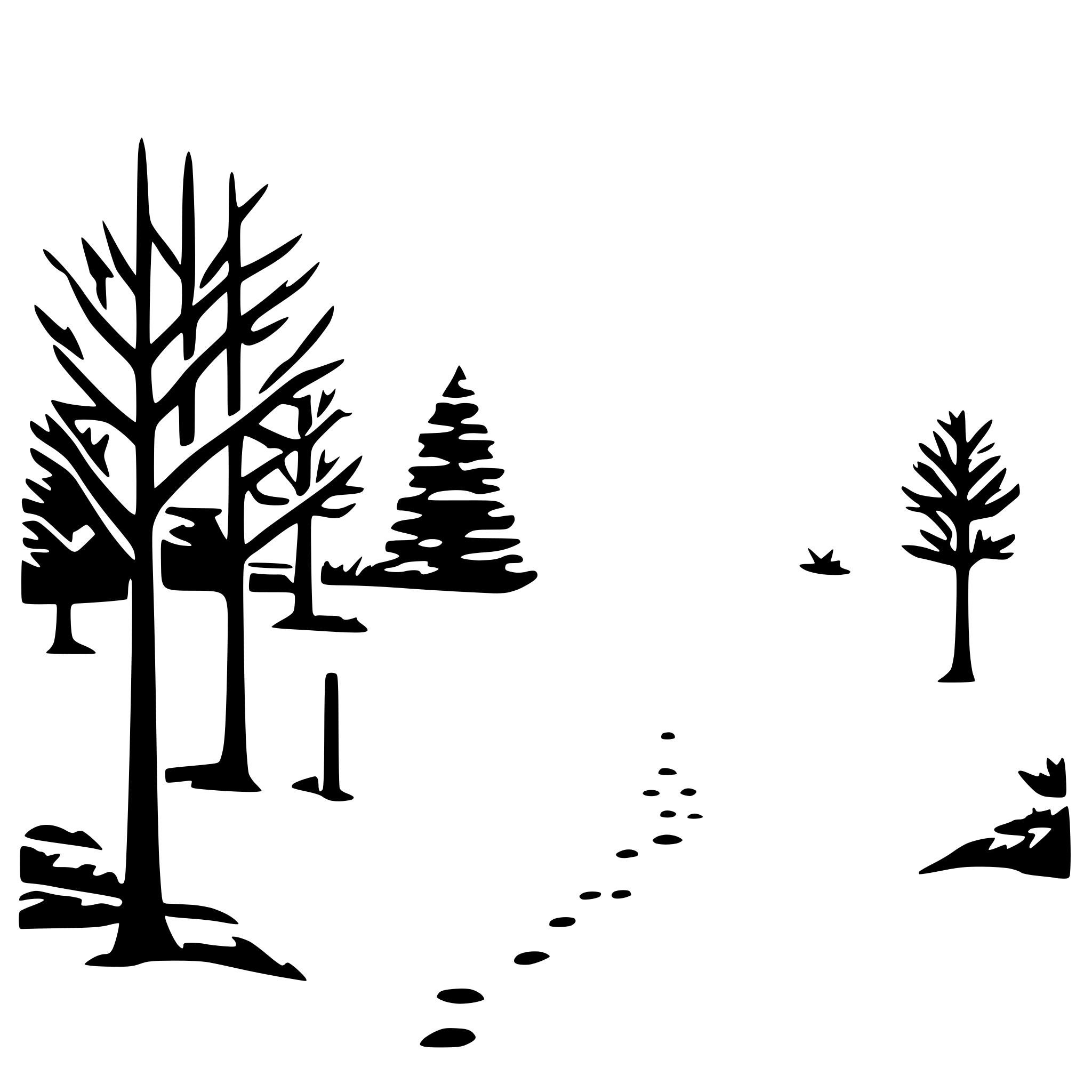 AI-generated SVG of 'winter scene with falling snow'