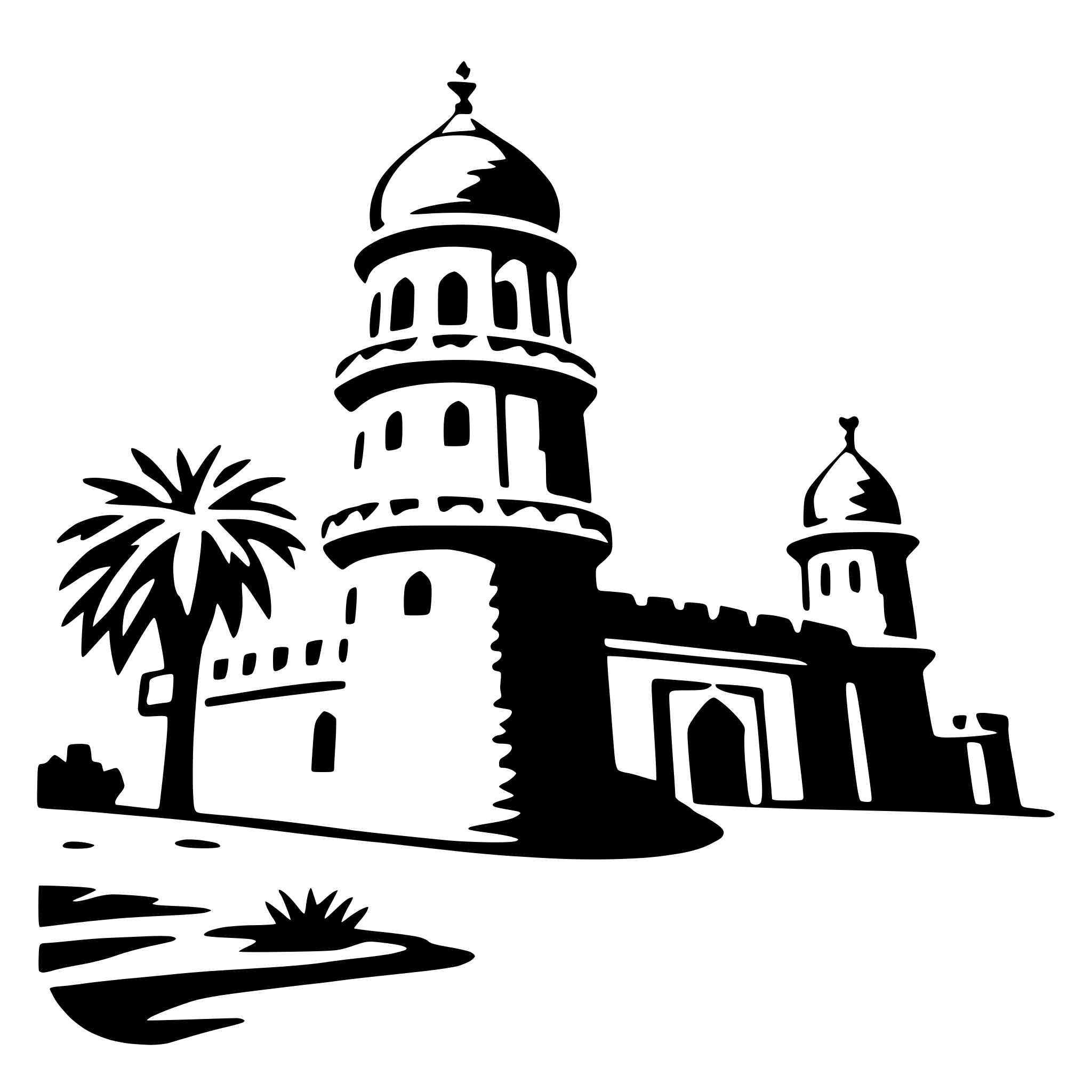 AI-generated SVG of 'jaisalmer fort'