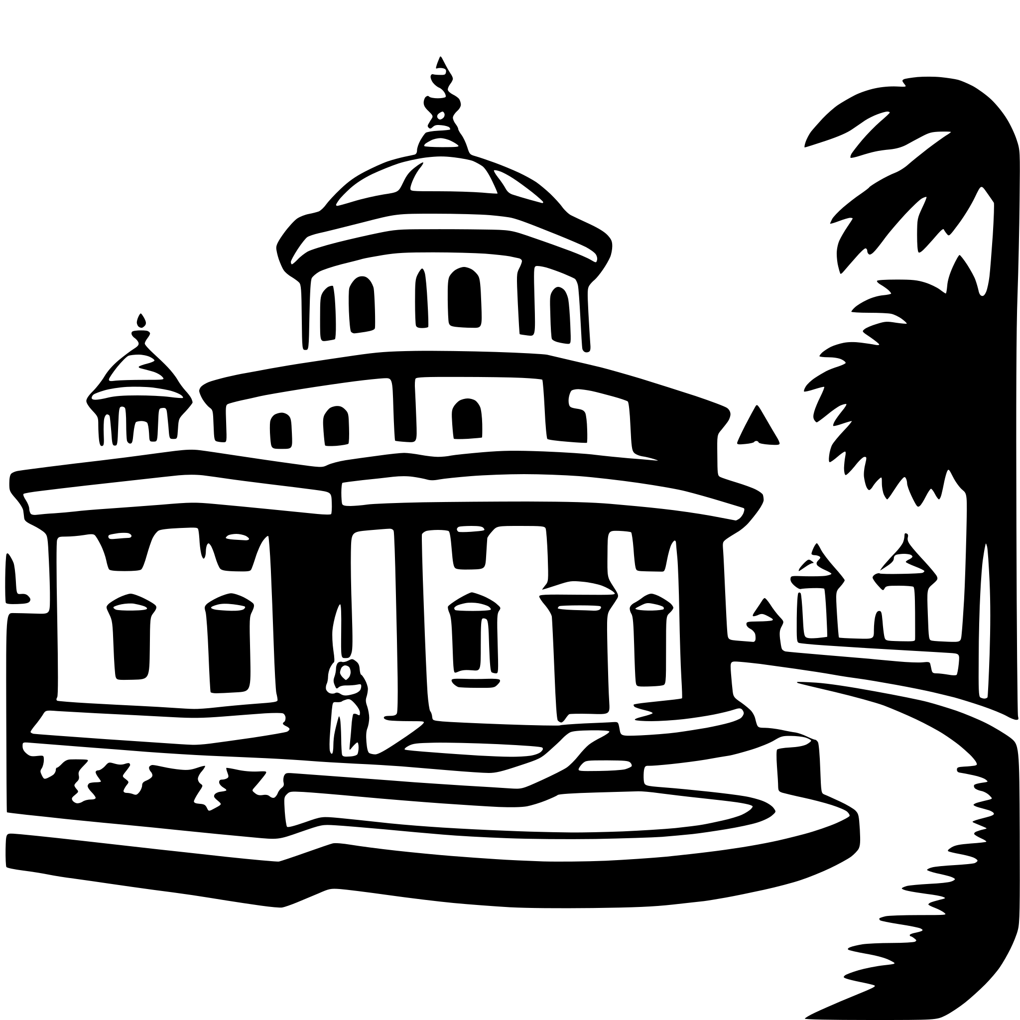 AI-generated SVG of a pashupatinath temple