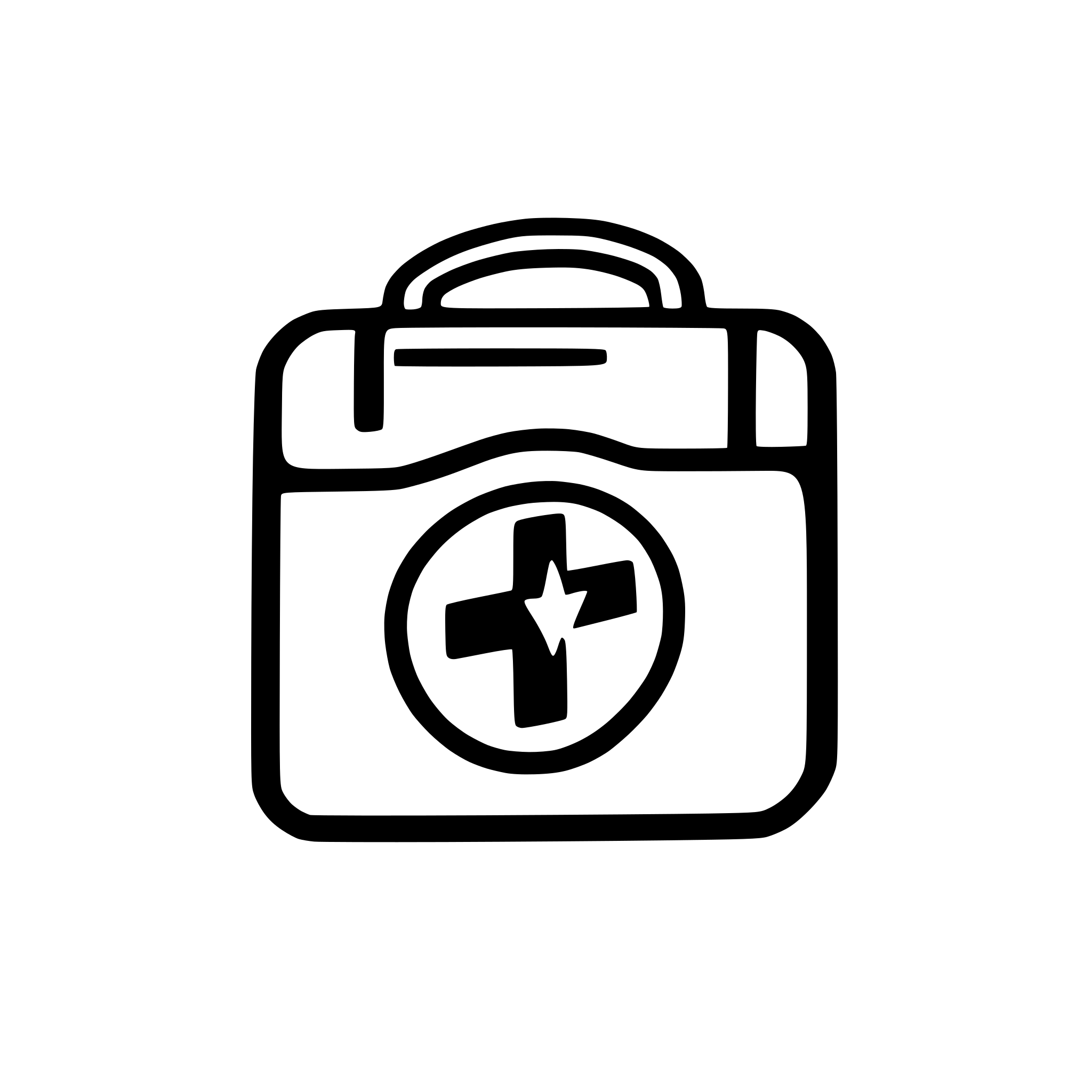 AI-generated SVG of a first aid kit
