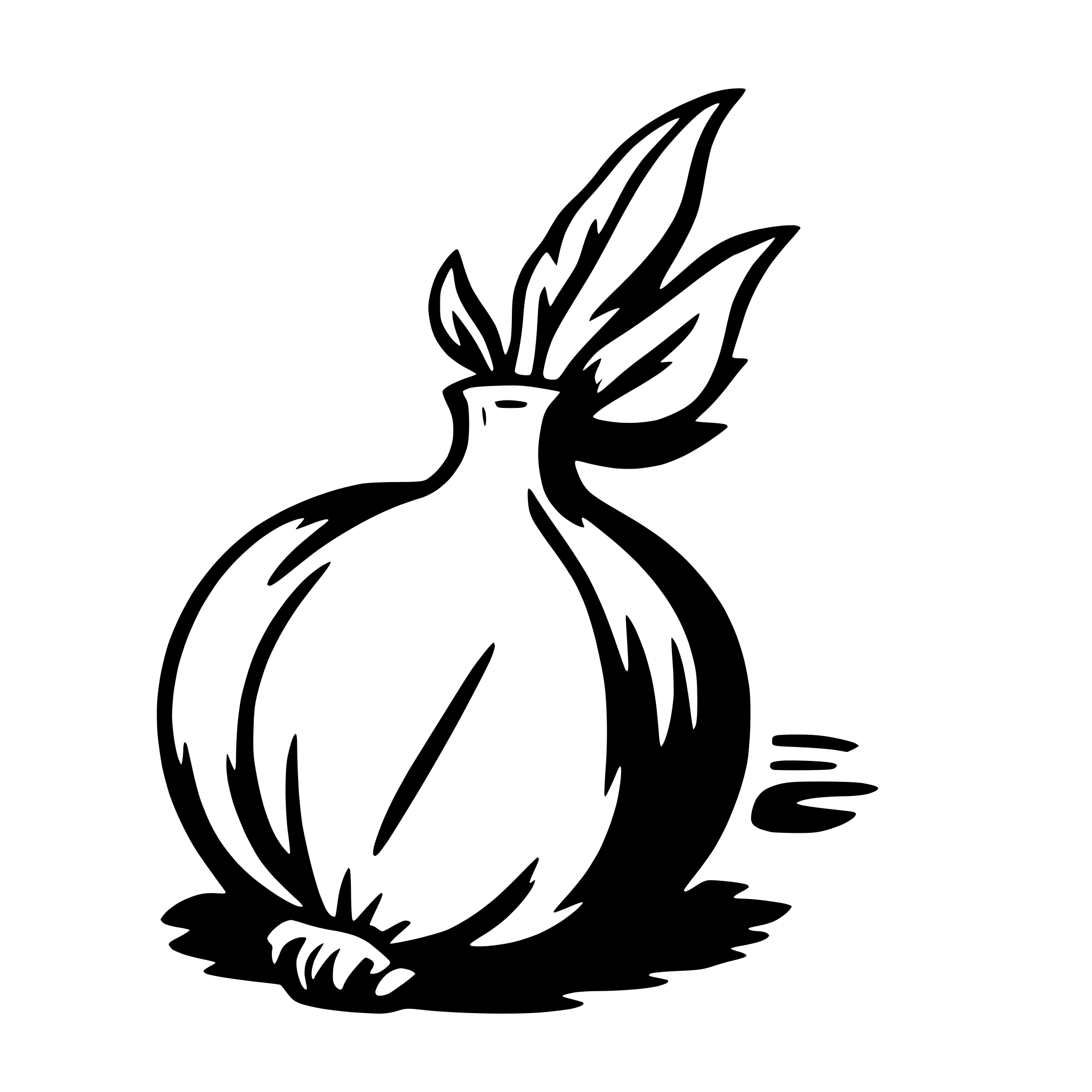 AI-generated SVG of a onion