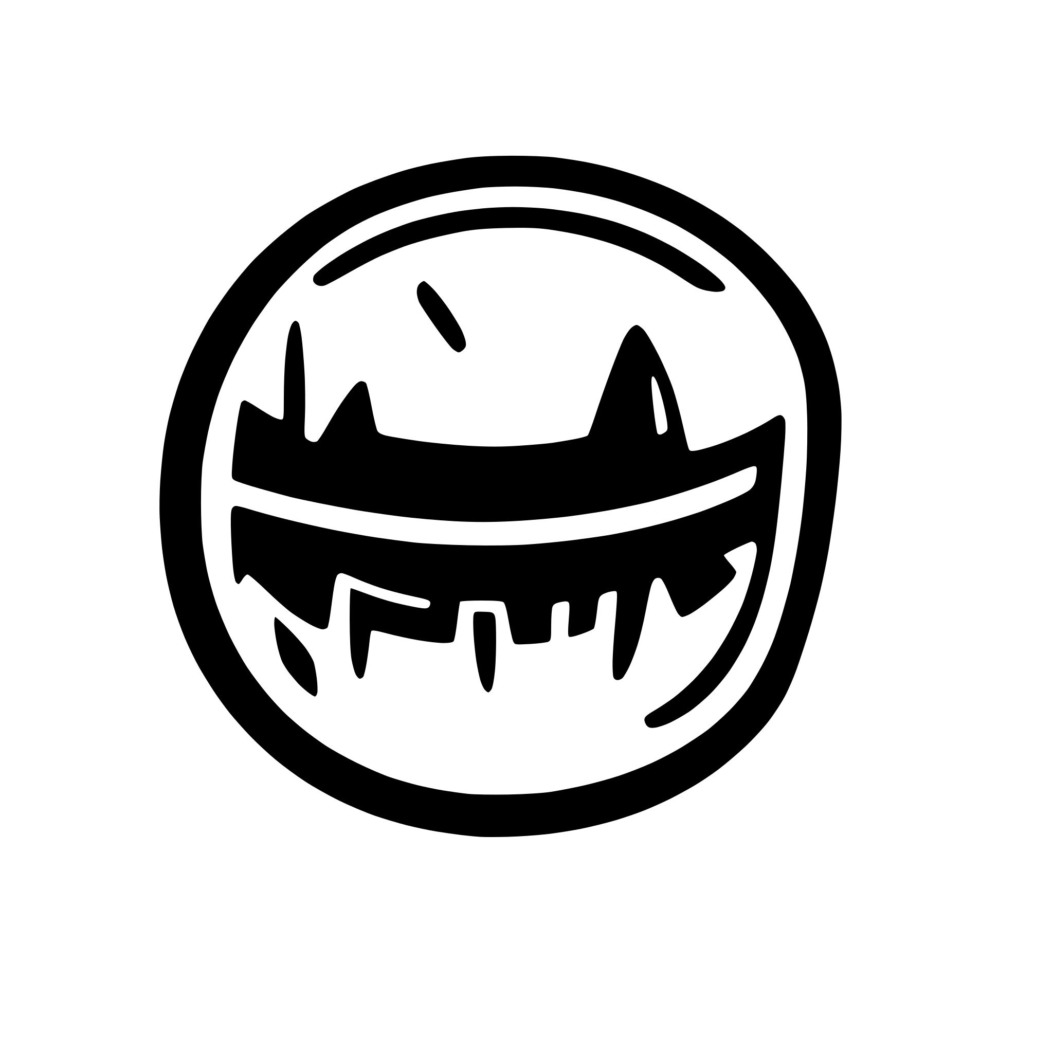 AI-generated SVG of a Minimal flat icon of braces (teeth), bold lines, centered, transparent background, square format, no text, toggle UI style