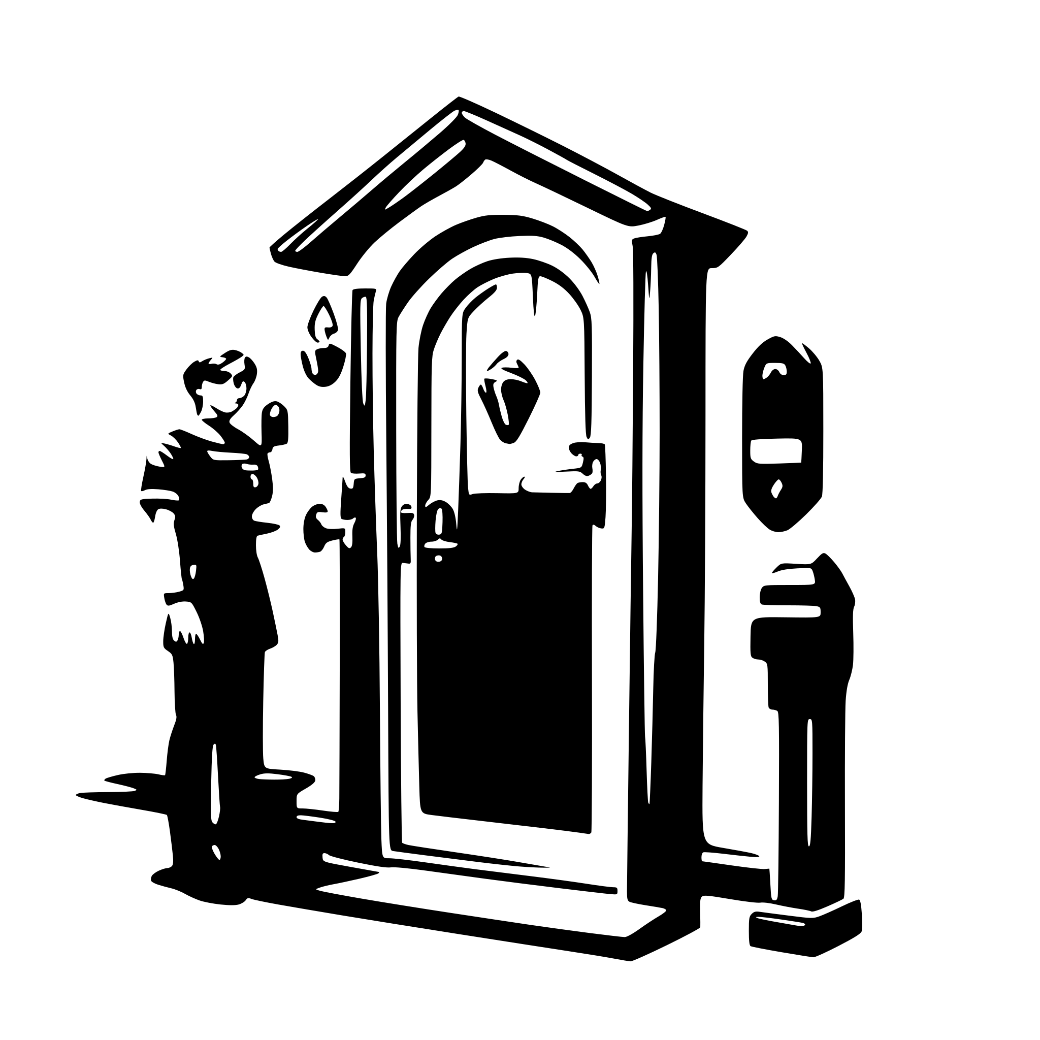 AI-generated SVG of 'Locksmith'