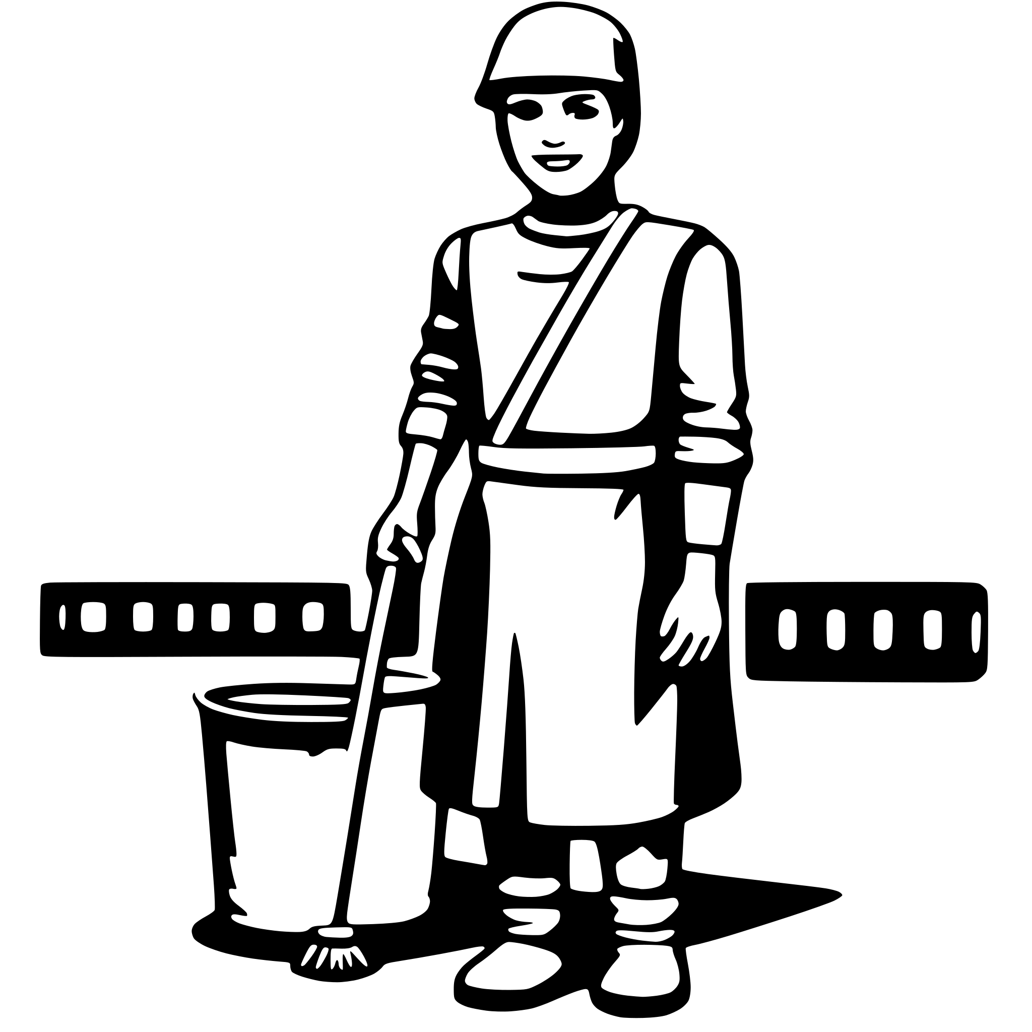 AI-generated SVG of 'generate a janitor svg'