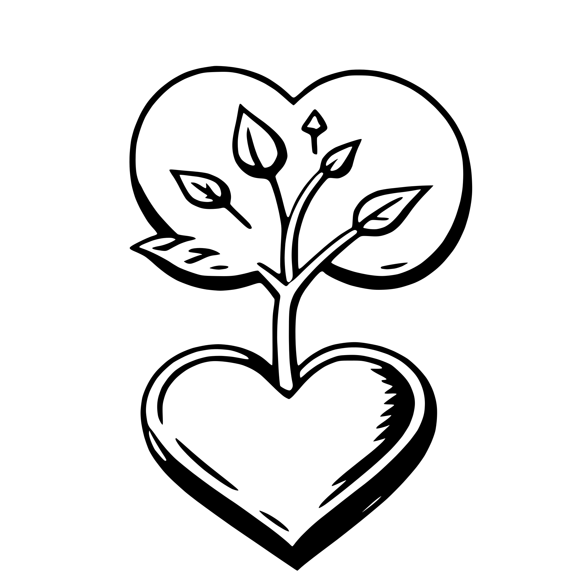 AI-generated SVG of a heartfelt wishes
