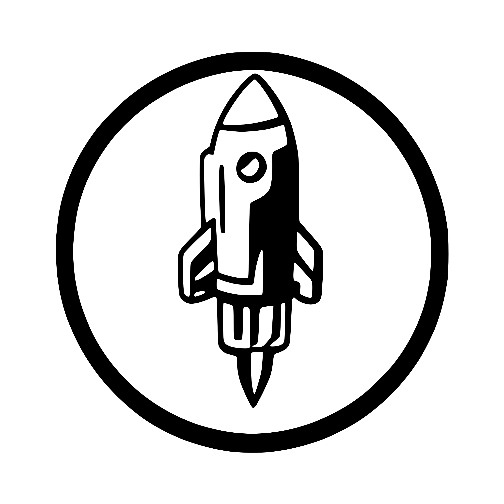 AI-generated SVG of a rocket
