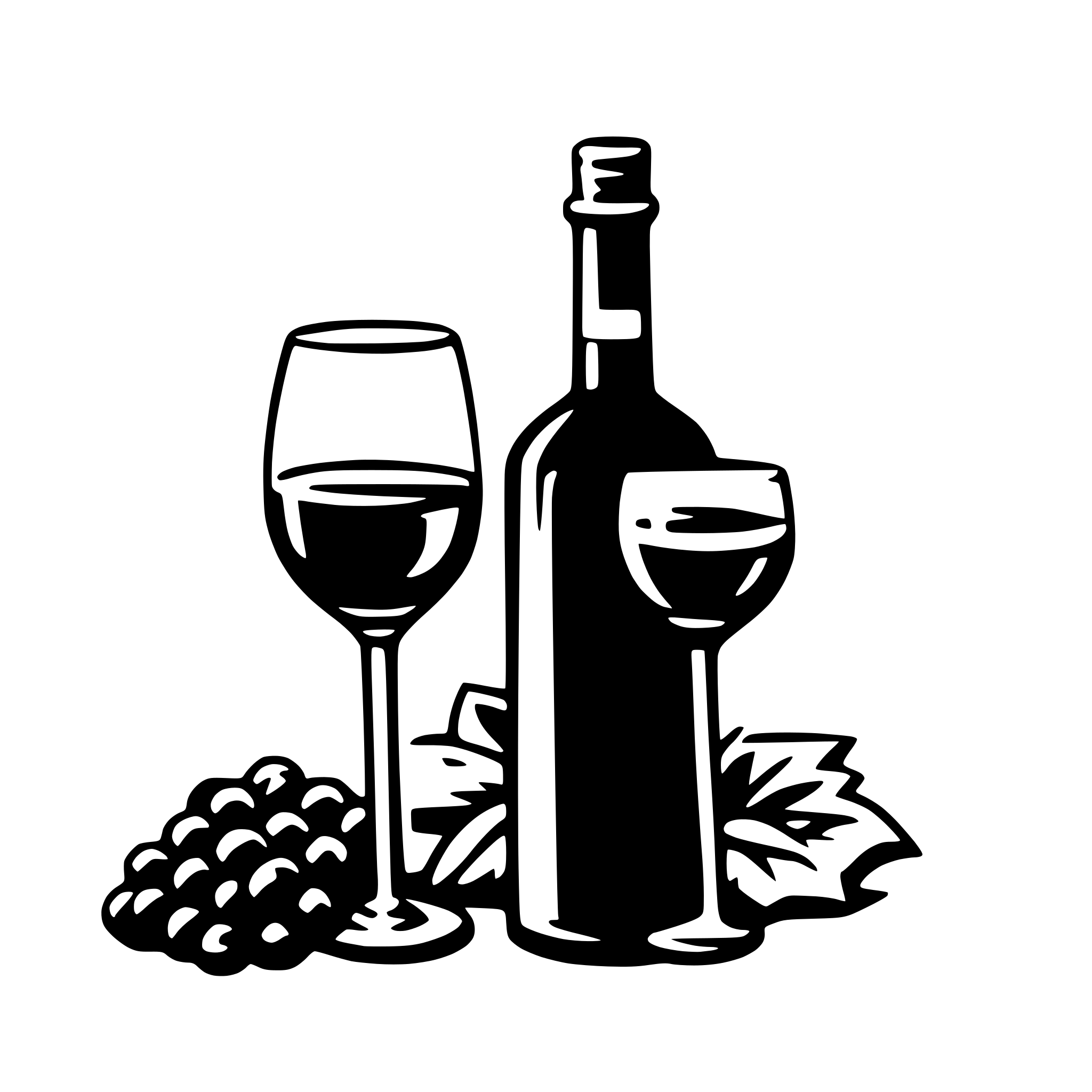 AI-generated SVG of 'wine'