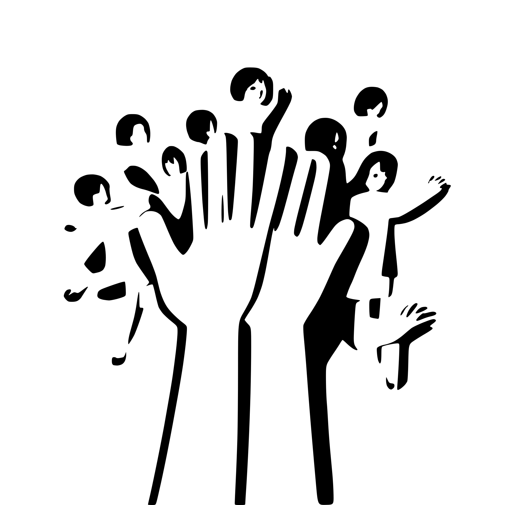 AI-generated SVG of a 12 Children holdng hands