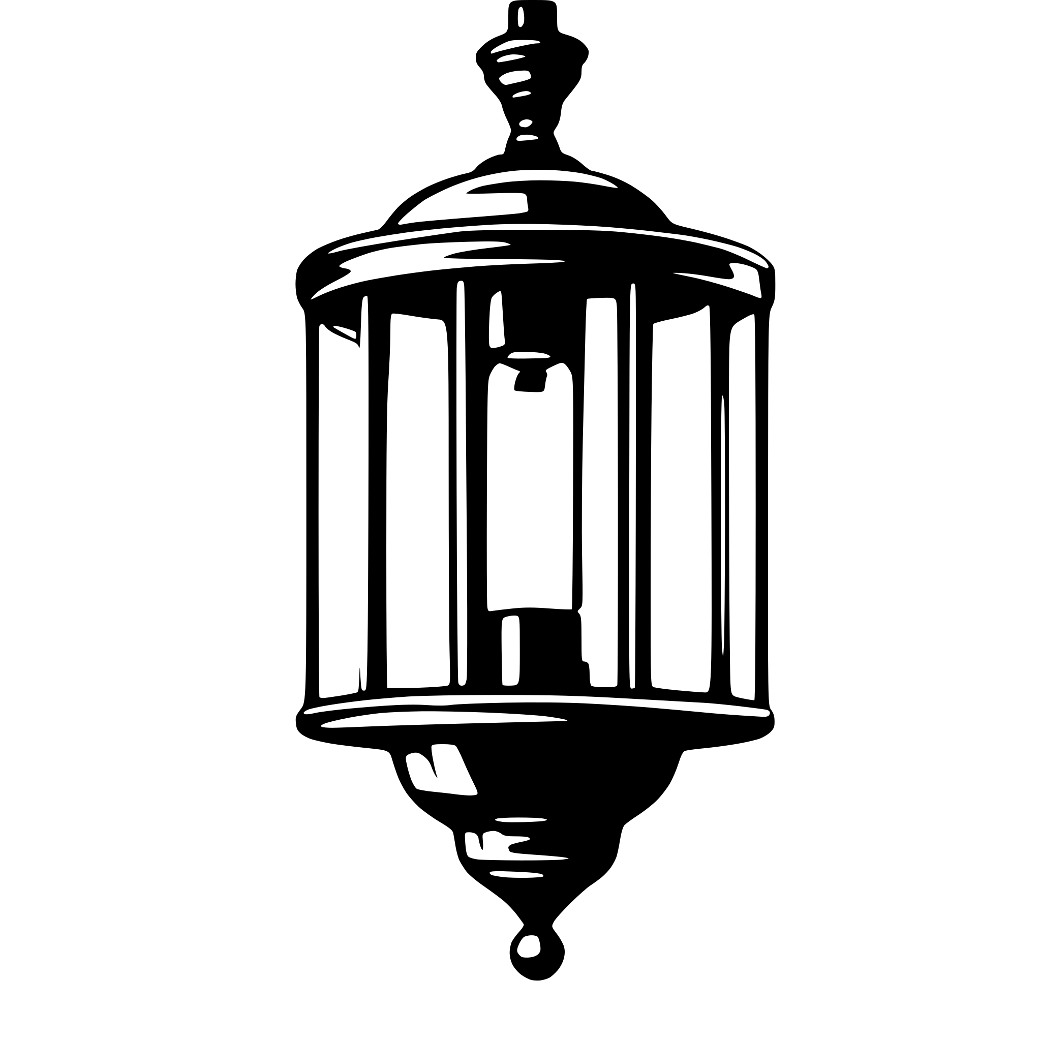 AI-generated SVG of a light fixture