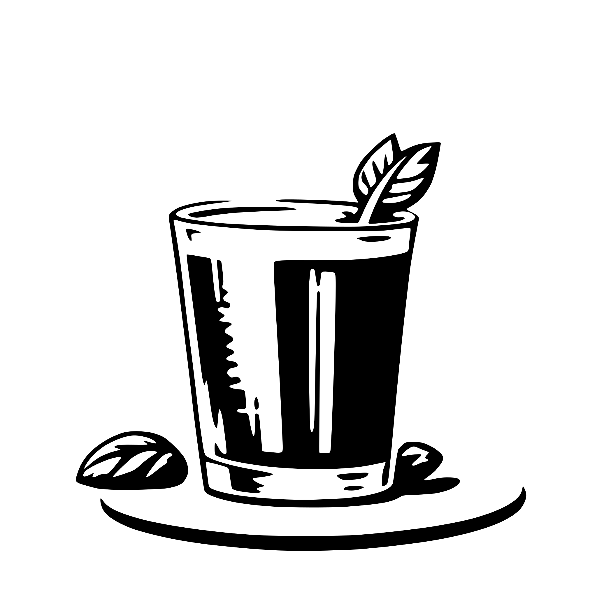 AI-generated SVG of a drink