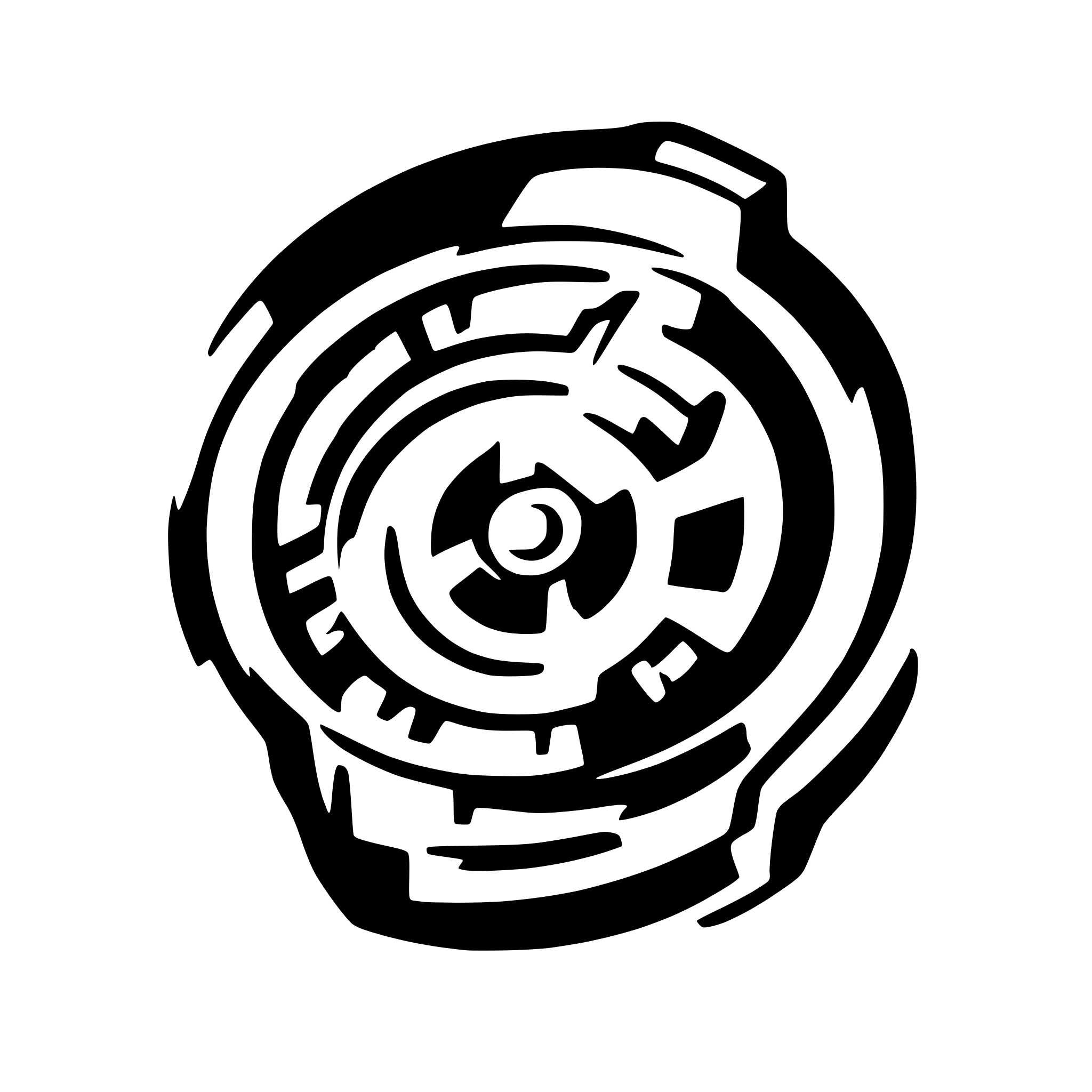 AI-generated SVG of a simple consept of motor engine