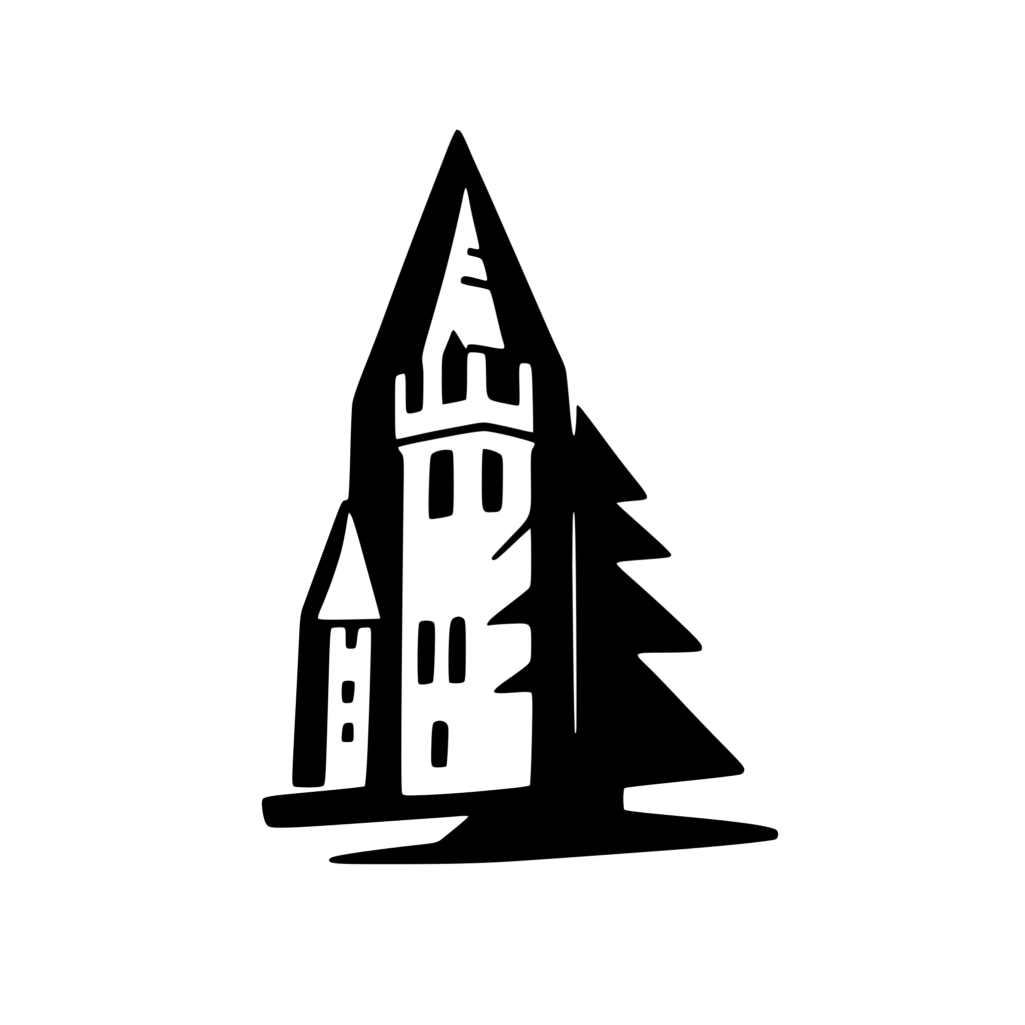 AI-generated SVG of a Design a logo that elegantly merges the form of a tall pine tree with a white castle. The tree trunk should gradually blend into the castle’s base, with the tree branches resembling the castle’s towers and turrets. Use minimalistic lines and a clean, modern look. The castle should appear sturdy but light, giving a sense of strength and serenity. Keep the colors simple, focusing on shades of green for the pine tree and white or soft gray tones for the castle. Make it visually balanced and suitabl